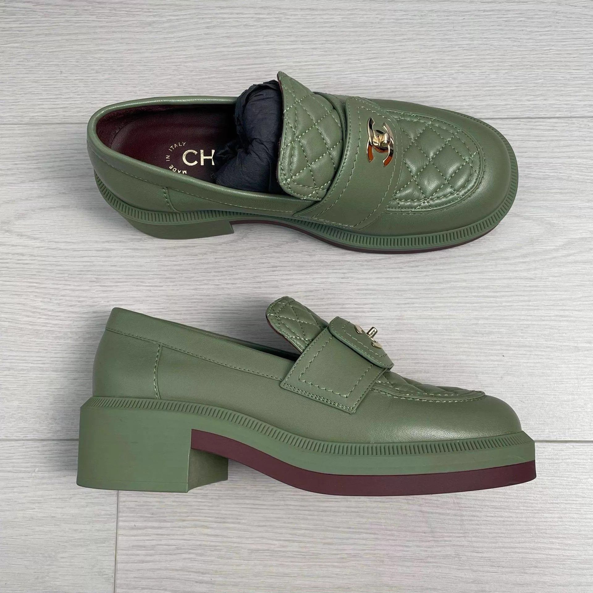 Chanel Chanel platform loafer 36 Size US 5.5 / IT 35.5 - 3 Thumbnail