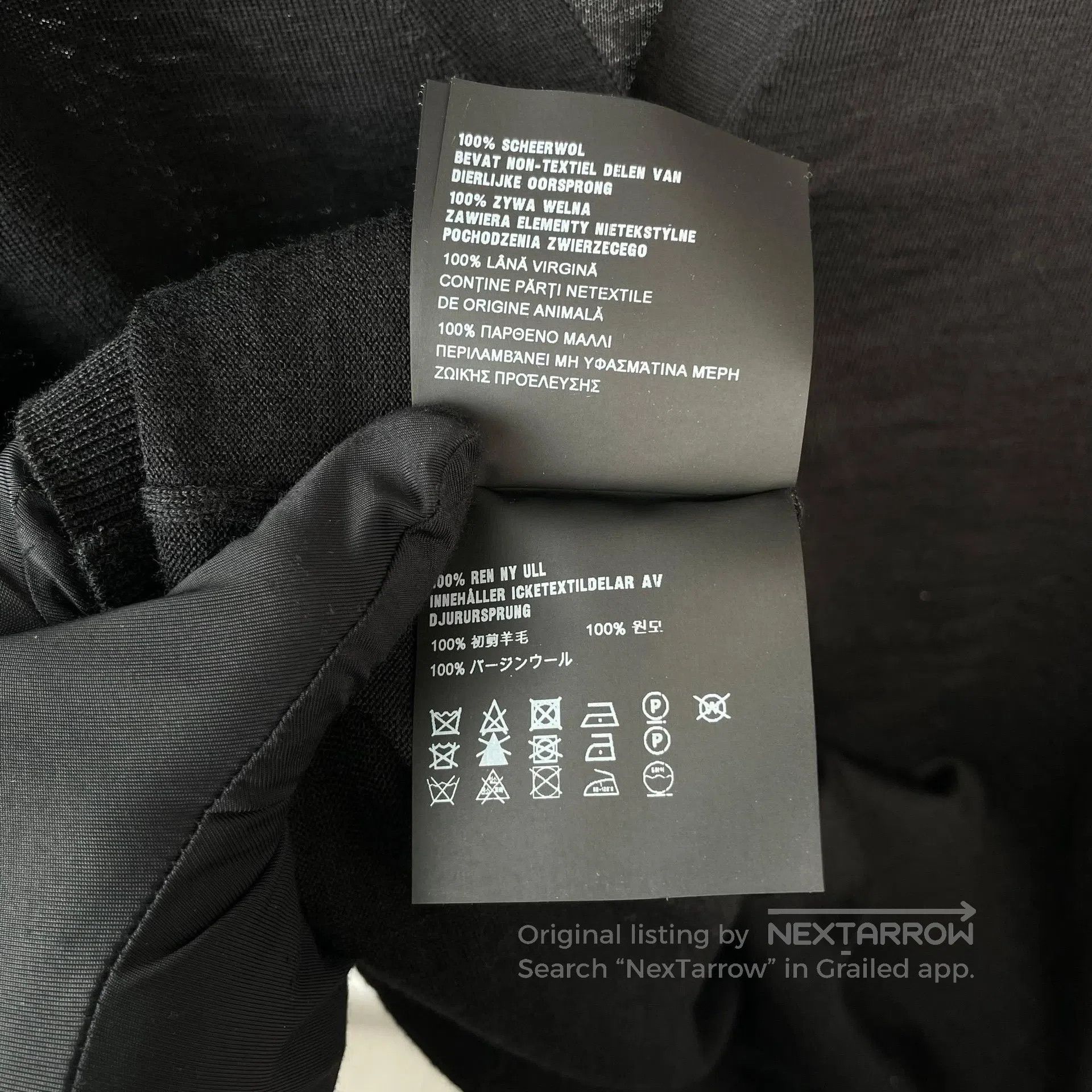 Prada Prada Black Thin Knit Cardigan Jacket| Size US S / EU 44-46 / 1 - 9 Thumbnail