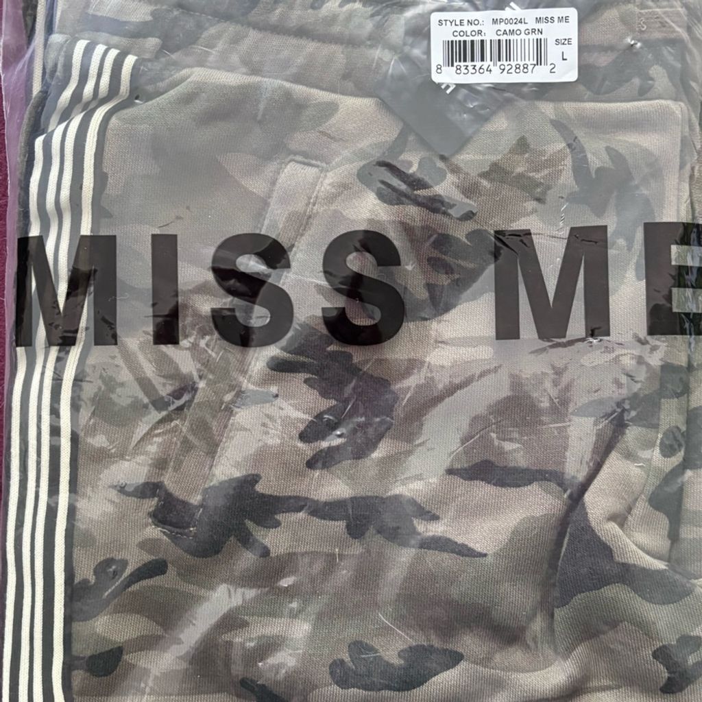 Miss Me Miss me camo sweatpants L NWT Size 32" / US 10 / IT 46 - 3 Thumbnail
