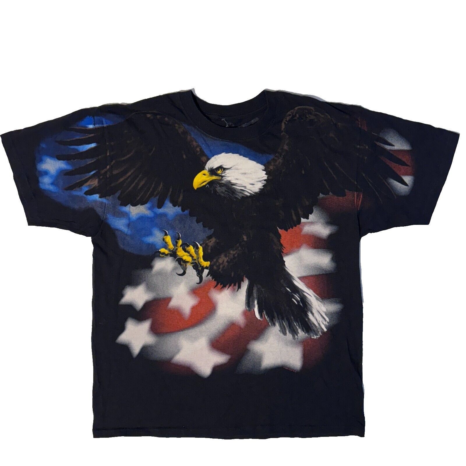Liquid Blue Liquid Blue AOP American Eagle USA Patriotic TShirt Mens XL Size US XL / EU 56 / 4 - 1 Thumbnail