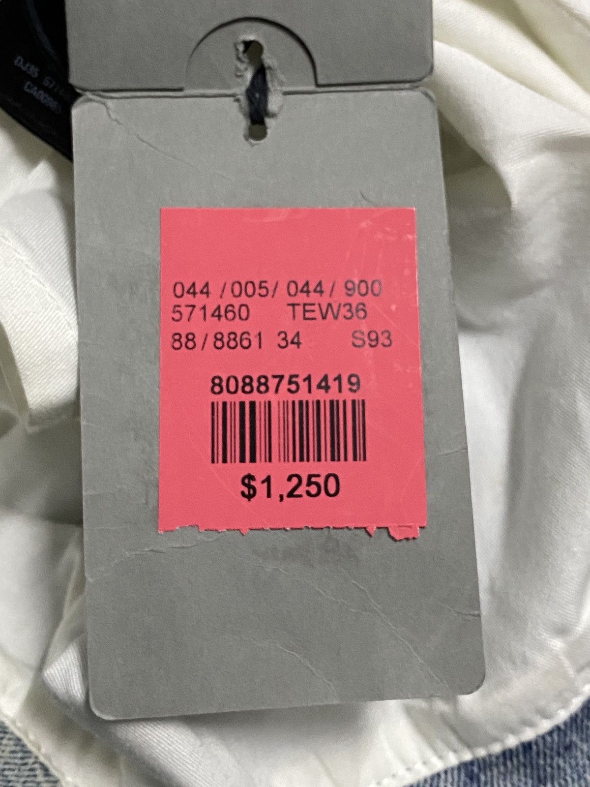 Balenciaga Deadstock- Balenciaga - Frayed Denim Skirt Size 24" / US 00 / IT 34 - 17 Thumbnail