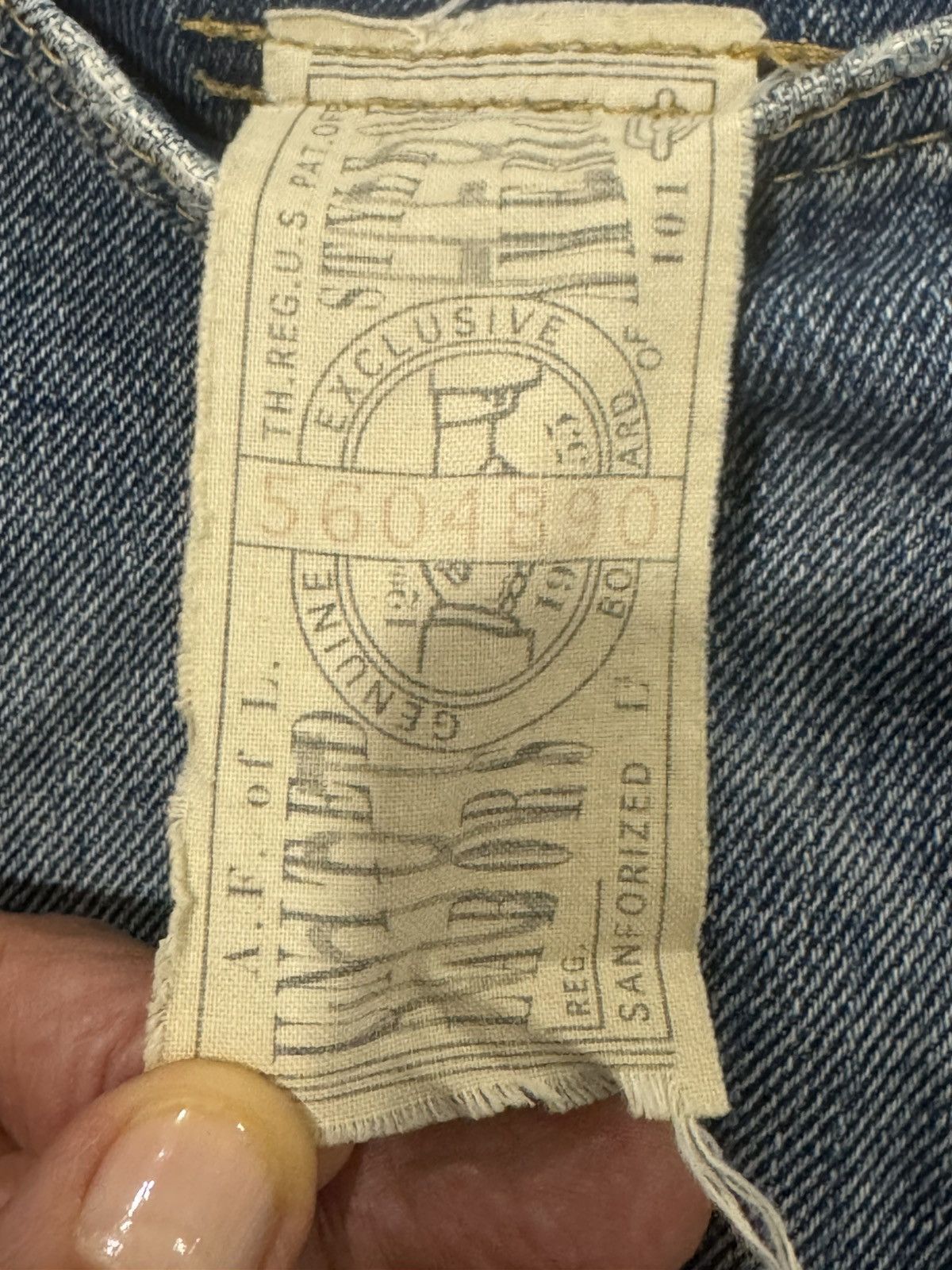 Vintage 2005 James Dean jeans 50yr anniversary Size US 32 / EU 48 - 9 Thumbnail