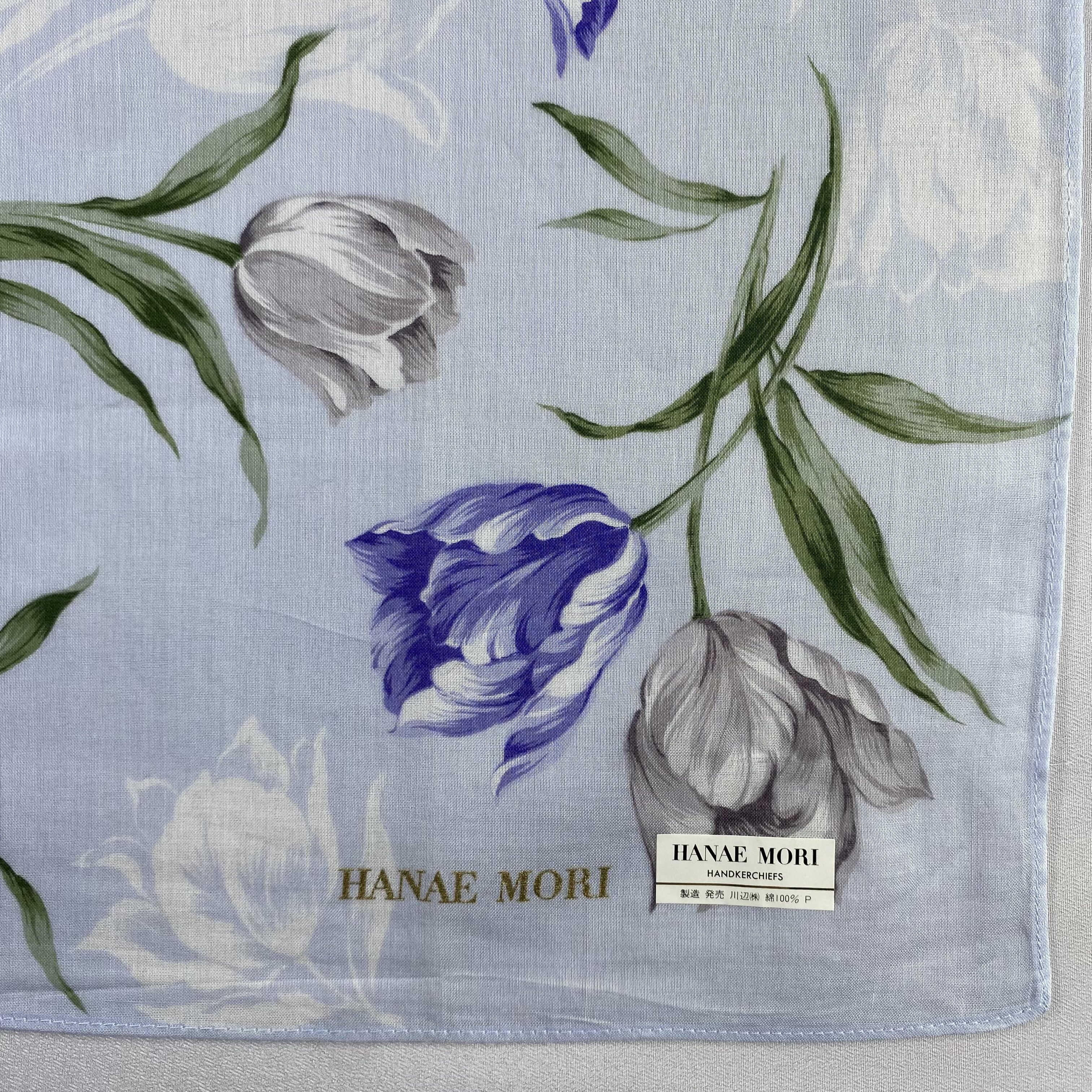 Hanae Mori × Vintage Hanae Mori Bandana/ Handkerchief / Neckerchief-P975 Size ONE SIZE - 3 Thumbnail