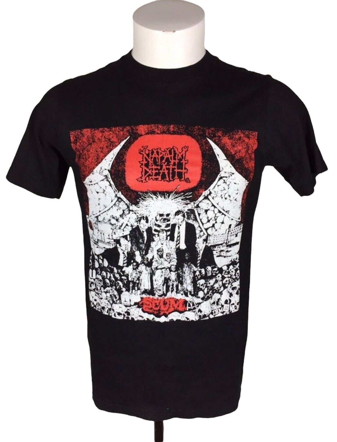 Band Tees Vintage Y2K 00s Napalm Death Scum Shirt Size US S / EU 44-46 / 1 - 1 Thumbnail
