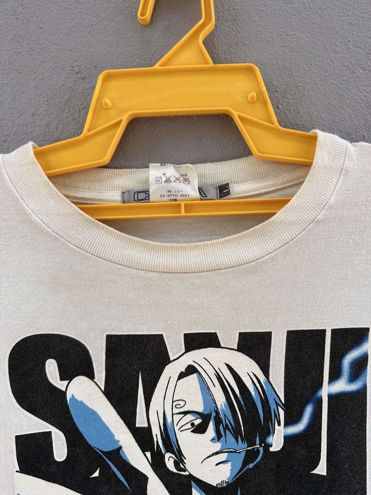 Anime Vintage Cospa Anime One Piece Luffy Long Sleeve Tee Size US M / EU 48-50 / 2 - 5 Thumbnail