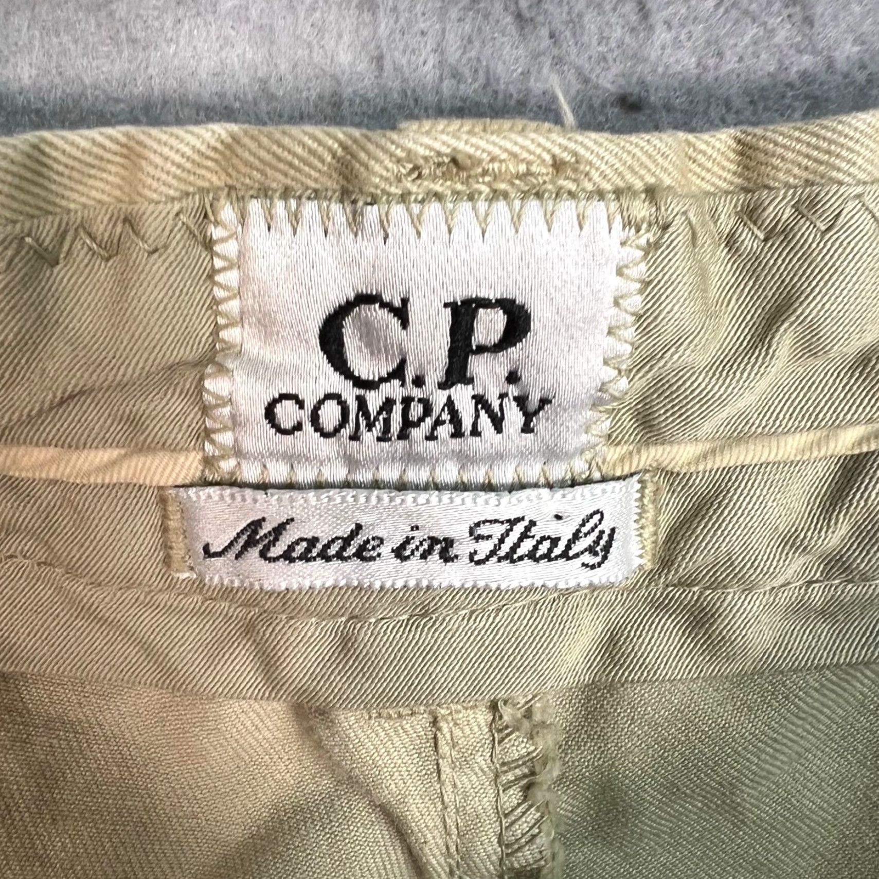Vintage C.P. Company Mens 50 Beige Cotton Pleated Dress Pants Main Selling Point Pants Adult Mens 50 Beige Cotton Pleated Dress Pants Italy 8/10 Mens Size US 31 - 3 Thumbnail