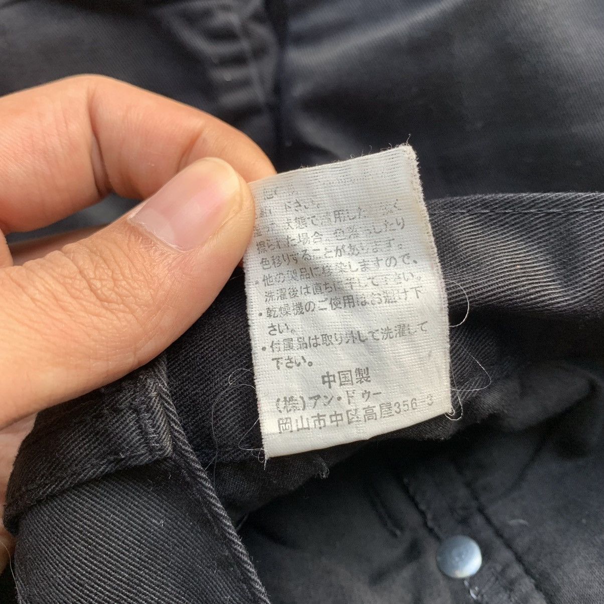 Japanese Brand Vintage Oririn Double Waist Artisan Jeans Multi Zippers Size US 30 / EU 46 - 9 Thumbnail