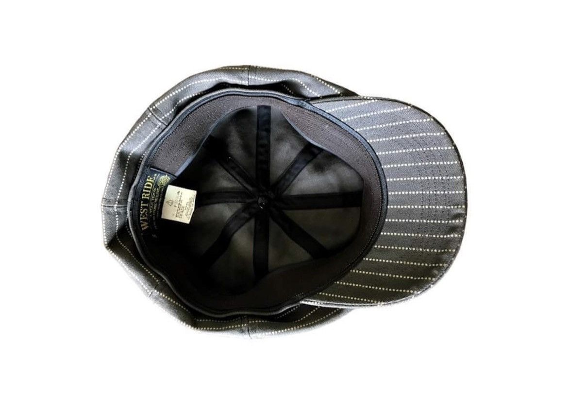 Freewheelers West ride newsboy Casquette Cap Wabash Stripe Size ONE SIZE - 3 Thumbnail