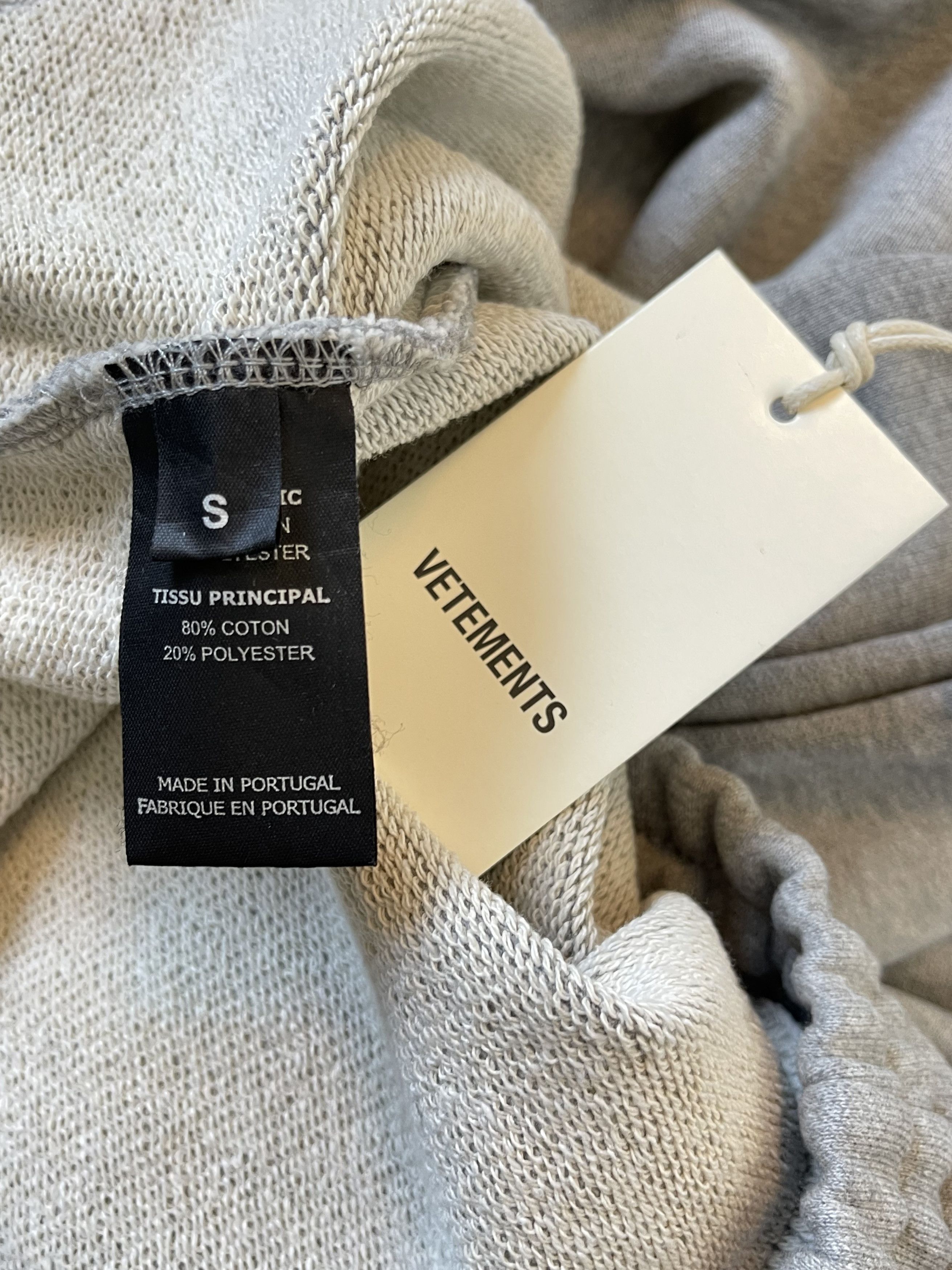 Vetements S Small EU Logo Made in Europe Prisoner FW21 Limited Edition Size US 30 / EU 46 - 11 Thumbnail