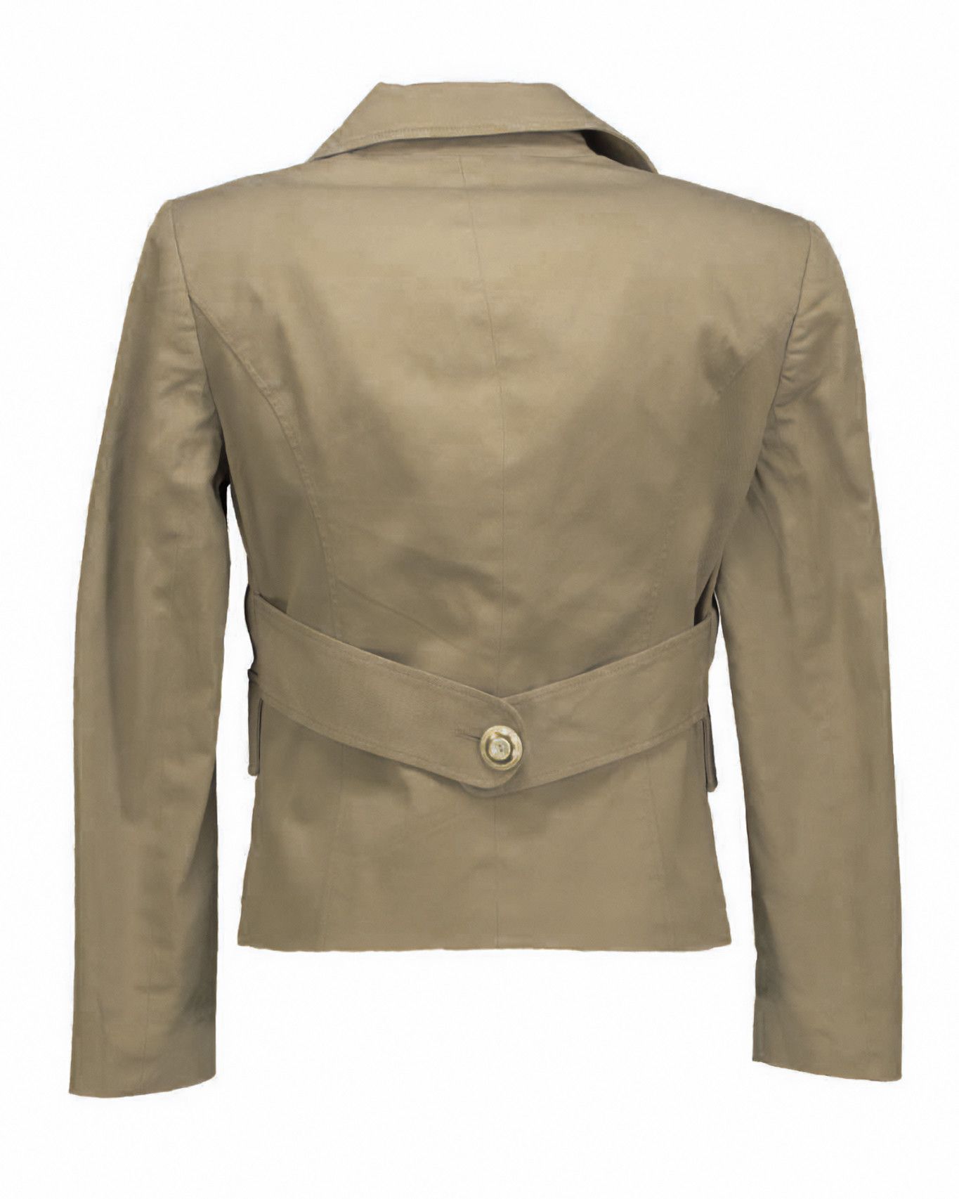 Dolce & Gabbana D&G by Dolce & Gabbana cropped blazer (Beige, S) Size S / US 4 / IT 40 - 2 Thumbnail