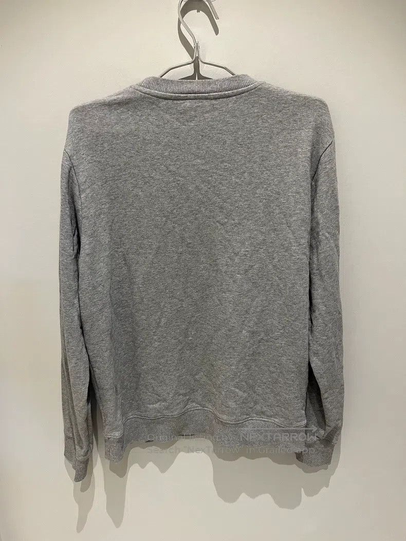 Loewe LOEWE Classic Gray Embroidered Big Logo Sweatshirt Size L / US 10 / IT 46 - 2 Thumbnail