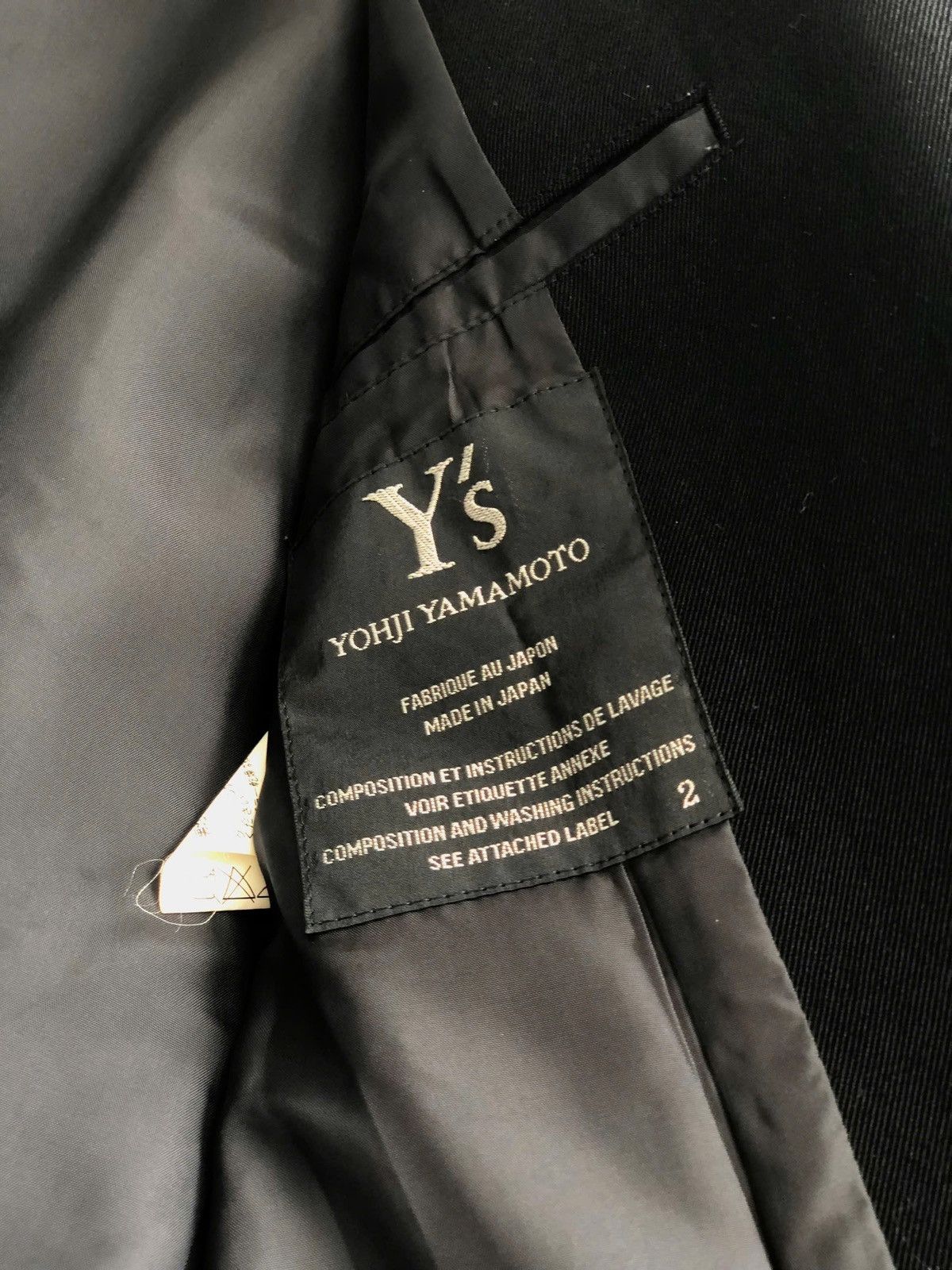 Y's Y’s Tailored Jacket Size US S / EU 44-46 / 1 - 5 Thumbnail