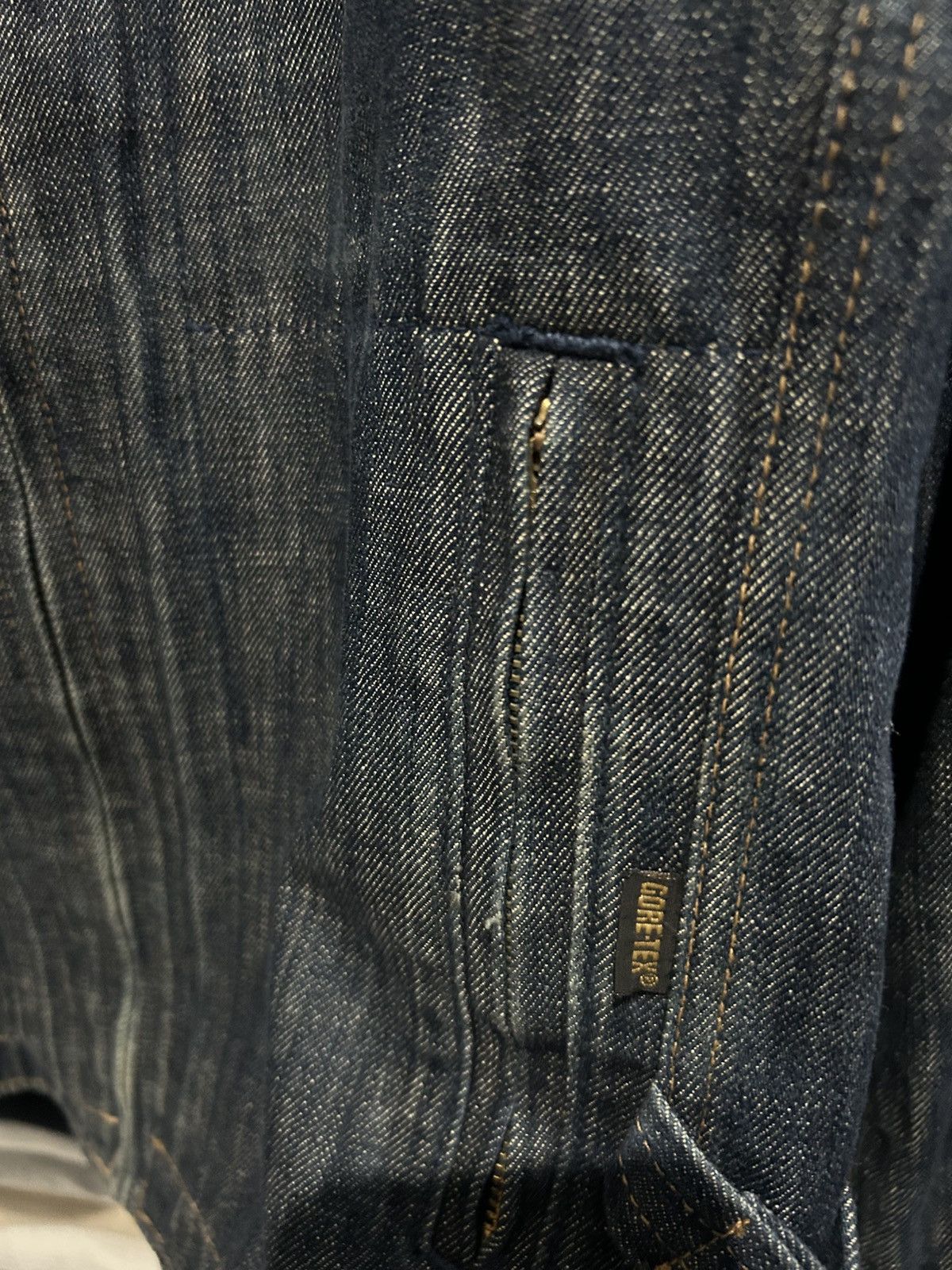 Japanese Brand Power age Motor Cycle denim Gore-tex Size US XL / EU 56 / 4 - 3 Thumbnail