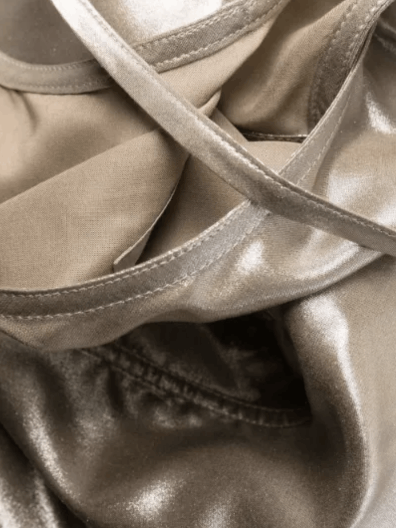 Rick Owens Rick Owens Fogachine SS22 Metallic Slip Dress Size M / US 6-8 / IT 42-44 - 11 Thumbnail