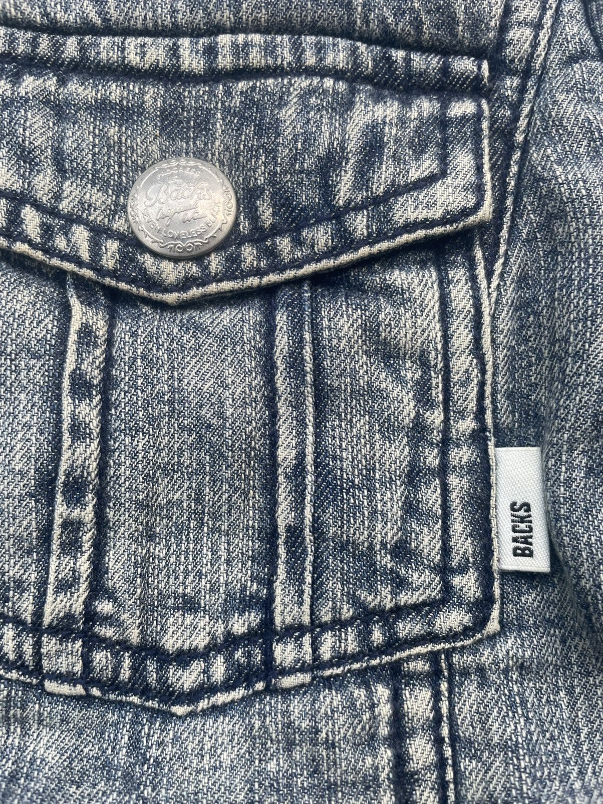 Japanese Brand Backs Denim Parka Jacket Size S / US 4 / IT 40 - 13 Thumbnail