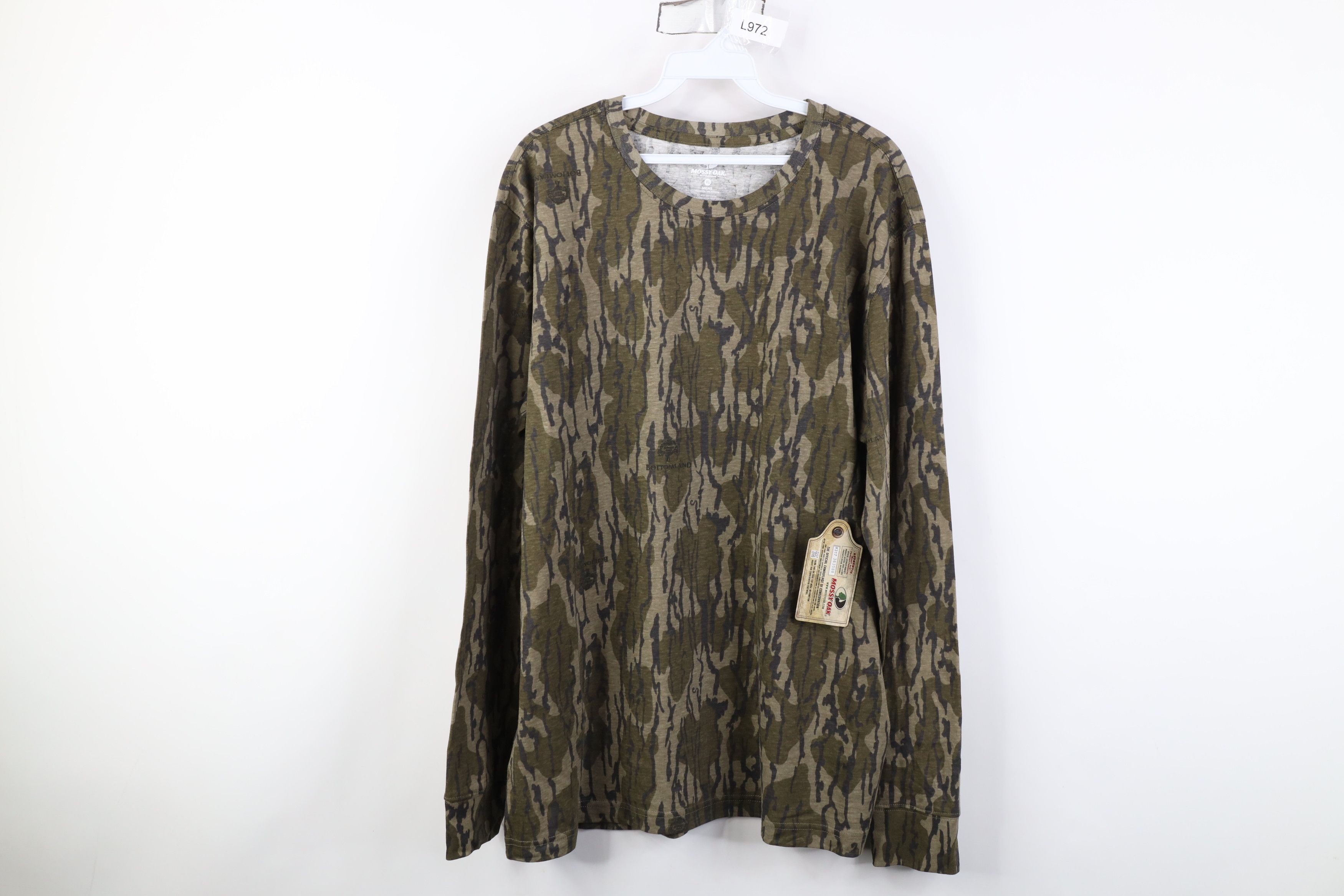 Vintage Deadstock Vintage Y2K Streetwear Mossy Long Sleeve T-Shirt Size US XL / EU 56 / 4 - 1 Thumbnail