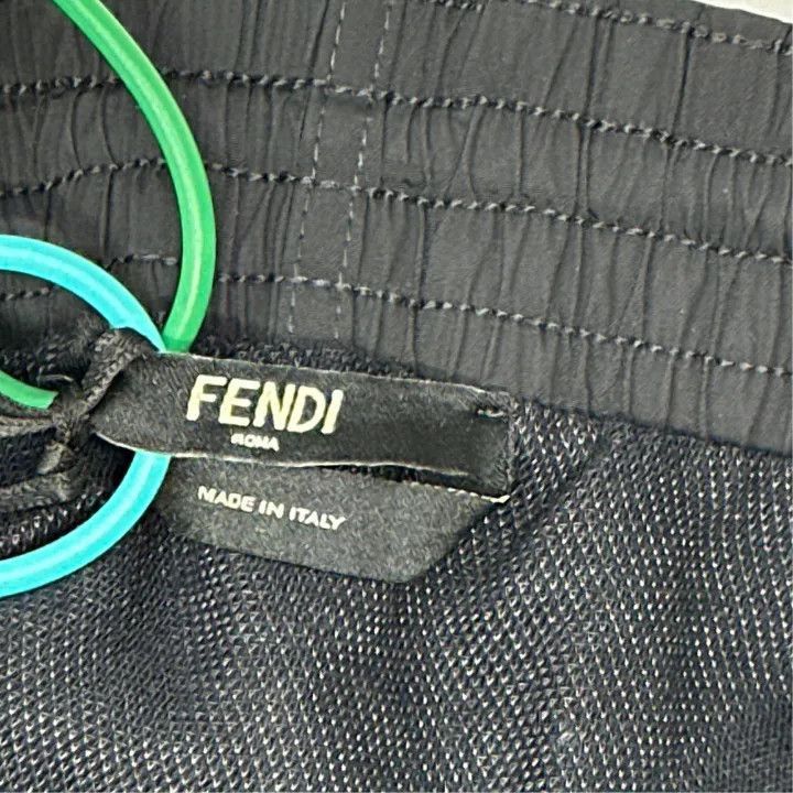 Fendi Fendi SS23 Logo Print Swim Trunks -2508 Size US 44 / EU 60 - 4 Thumbnail