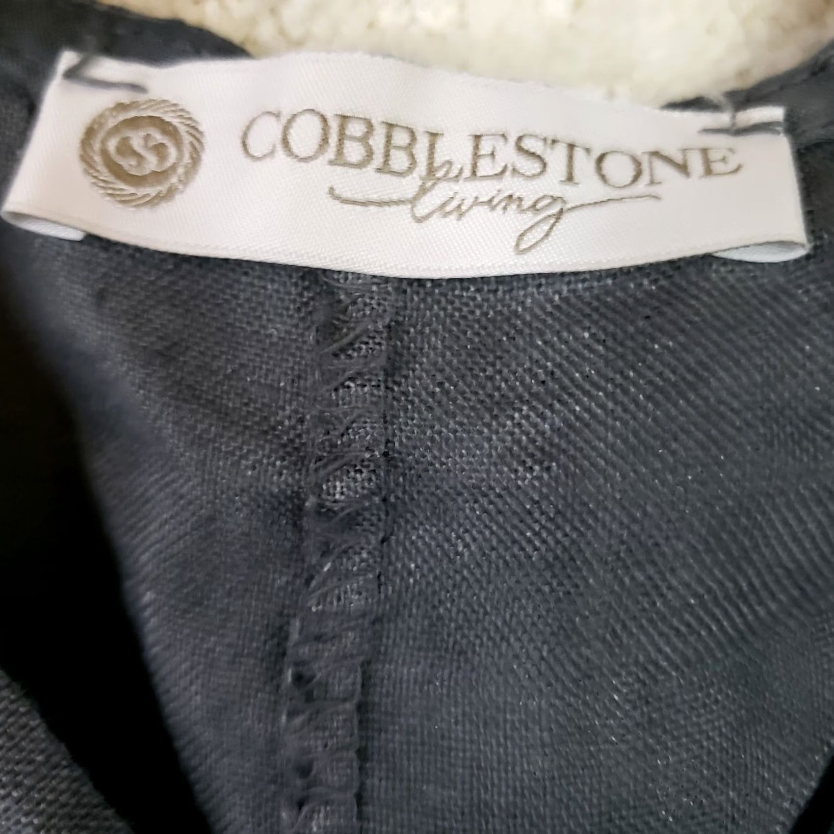 Vintage Cobblestone Living Blouse Sleeveless Tunic Women's XL Gray Linen Boat Neck Pullover Casual Boho Beach 22" ARMPIT-TO-ARMPIT Size XL / US 12-14 / IT 48-50 - 7 Thumbnail