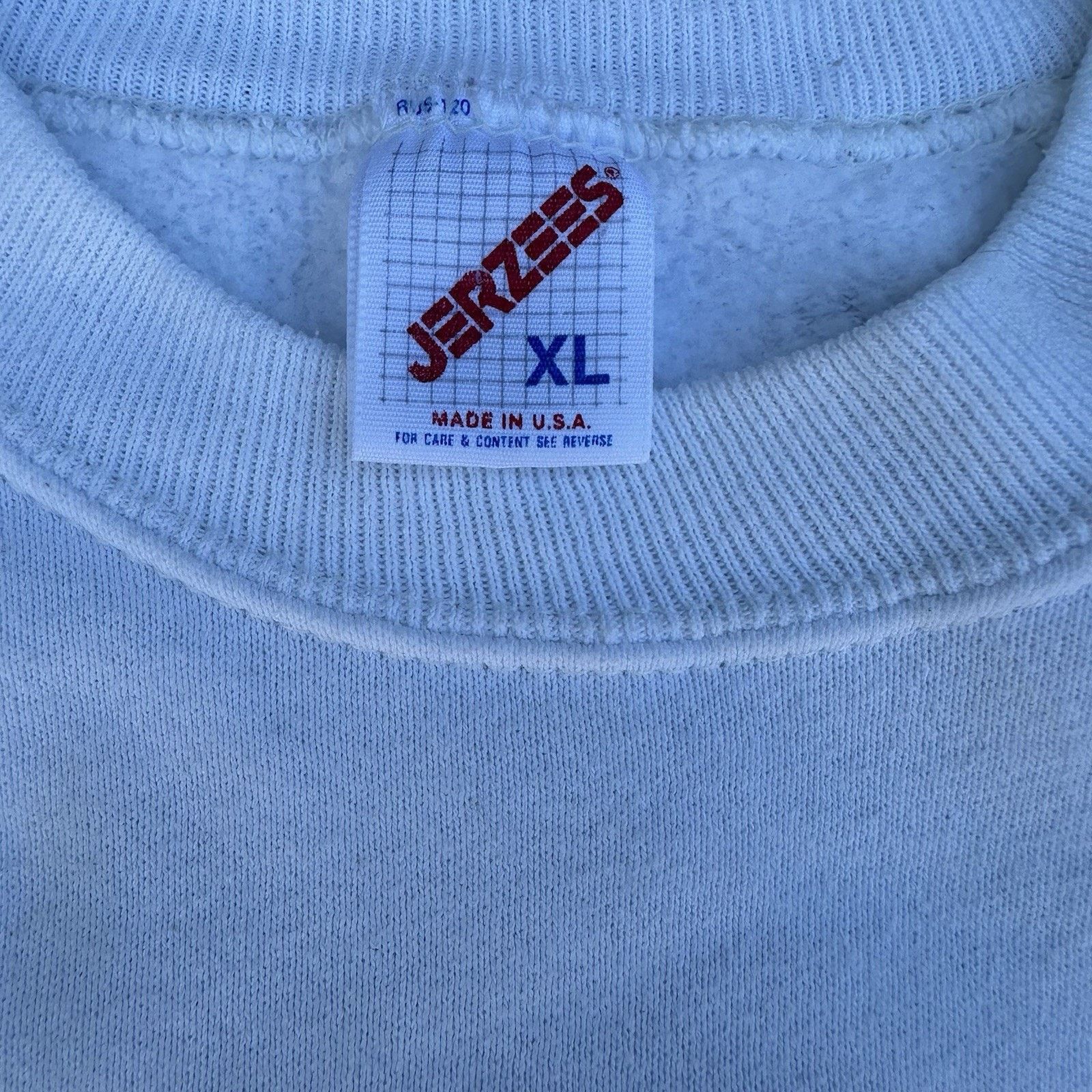 Rolex × Vintage Vintage 90s Rolex Watch Promo White Sweatshirt Made In USA Size US XL / EU 56 / 4 - 6 Thumbnail