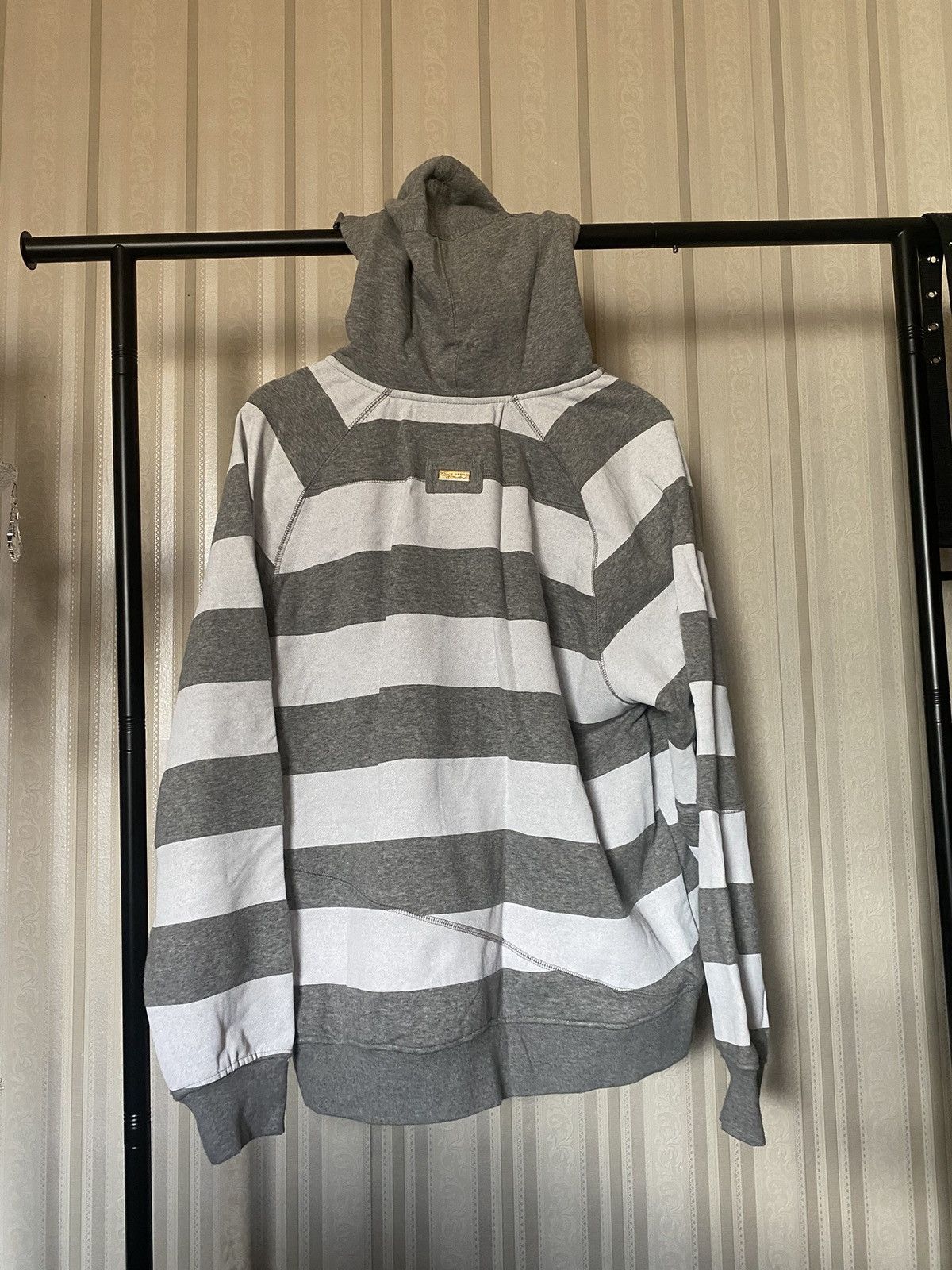 LRG LRG Grey striped Jason Friday the 47th hoodie Size US L / EU 52-54 / 3 - 2 Thumbnail