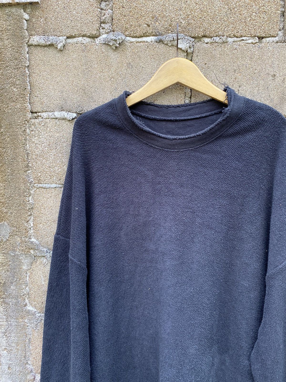 Hysteric Glamour × If Six Was Nine × Japanese Brand Vintage Glamour distressed blank oversize sweatshirts Size US XL / EU 56 / 4 - 4 Thumbnail