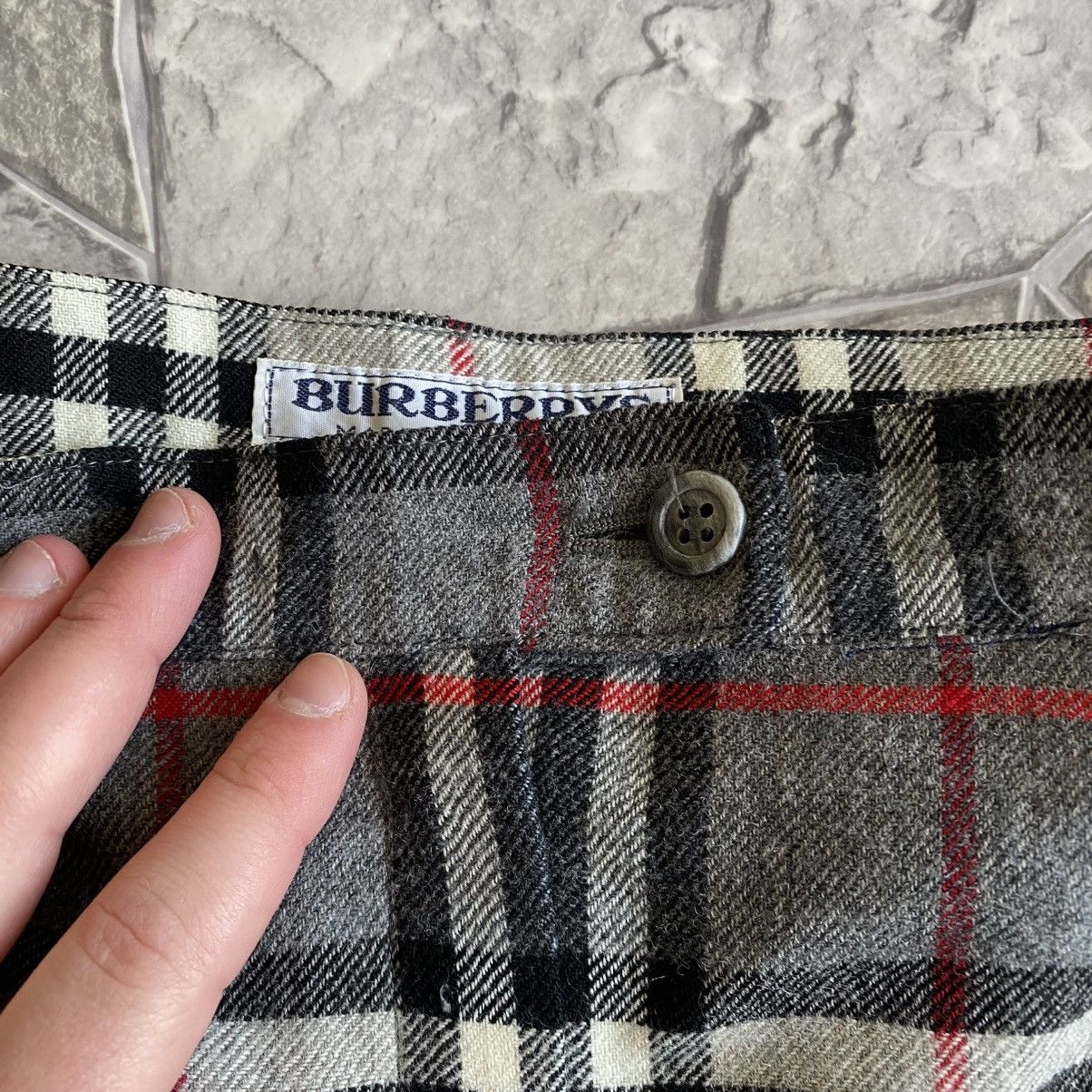 Burberry Vintage Burberrys Nova Check Wool Archival Burberry Pants Size US 34 / EU 50 - 4 Thumbnail