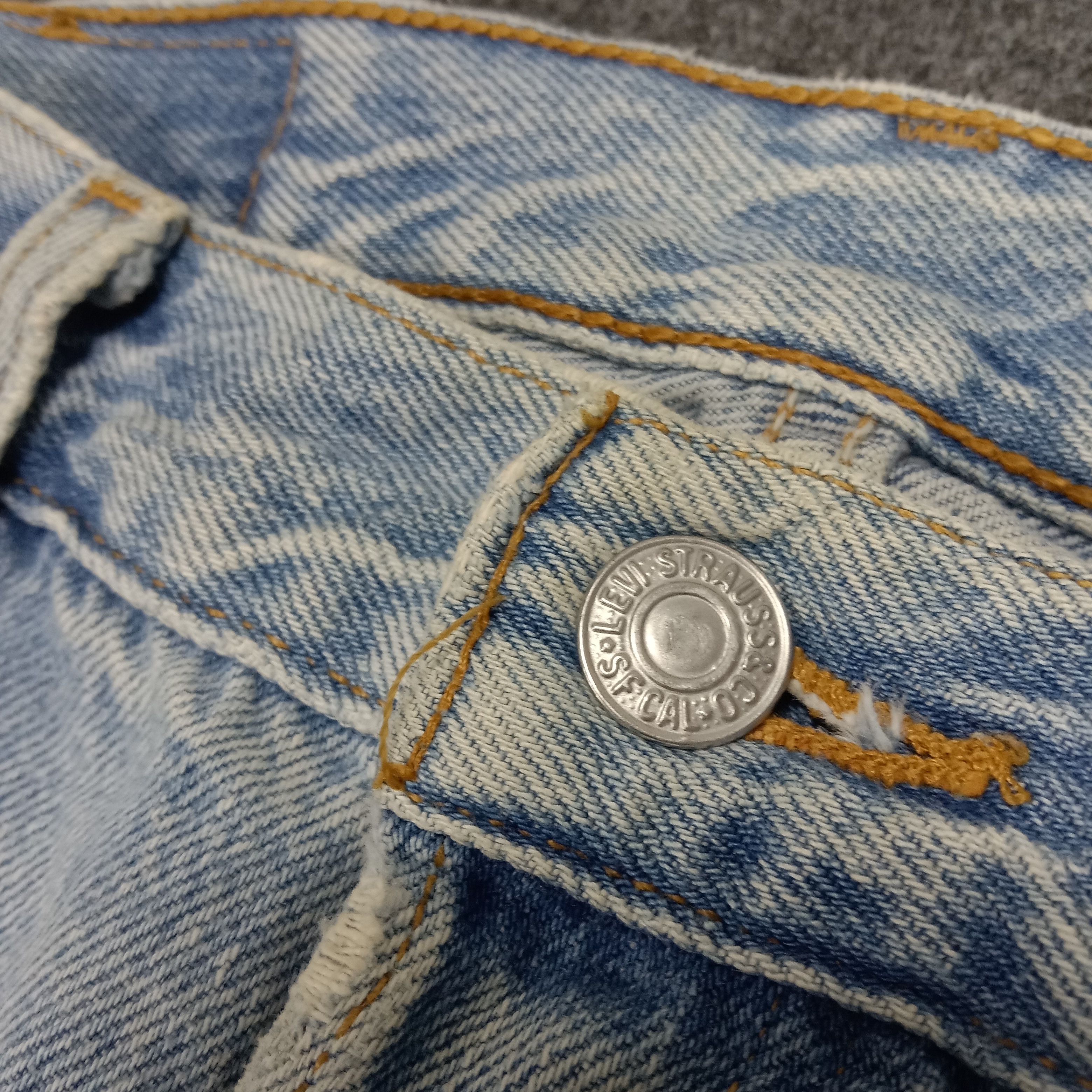 Levi's × Vintage Levi's American Style Custom Patchwork Denim Jeans Size US 33 - 6 Thumbnail