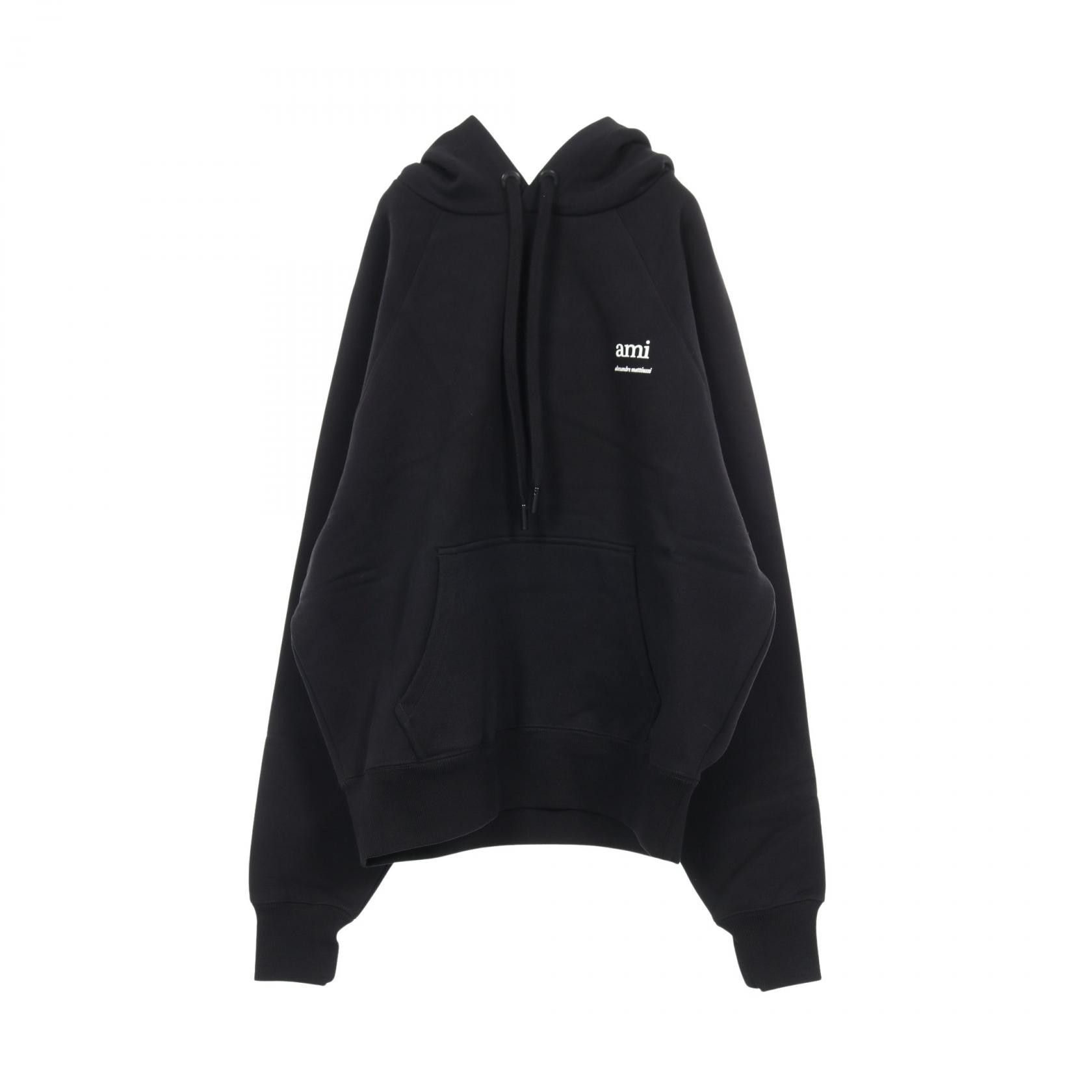 AMI Ami AMI Cotton Hoodie Textile Sweatshirts & Hoodies USW224.747002M DUTY FREE for USA Size ONE SIZE - 1 Thumbnail
