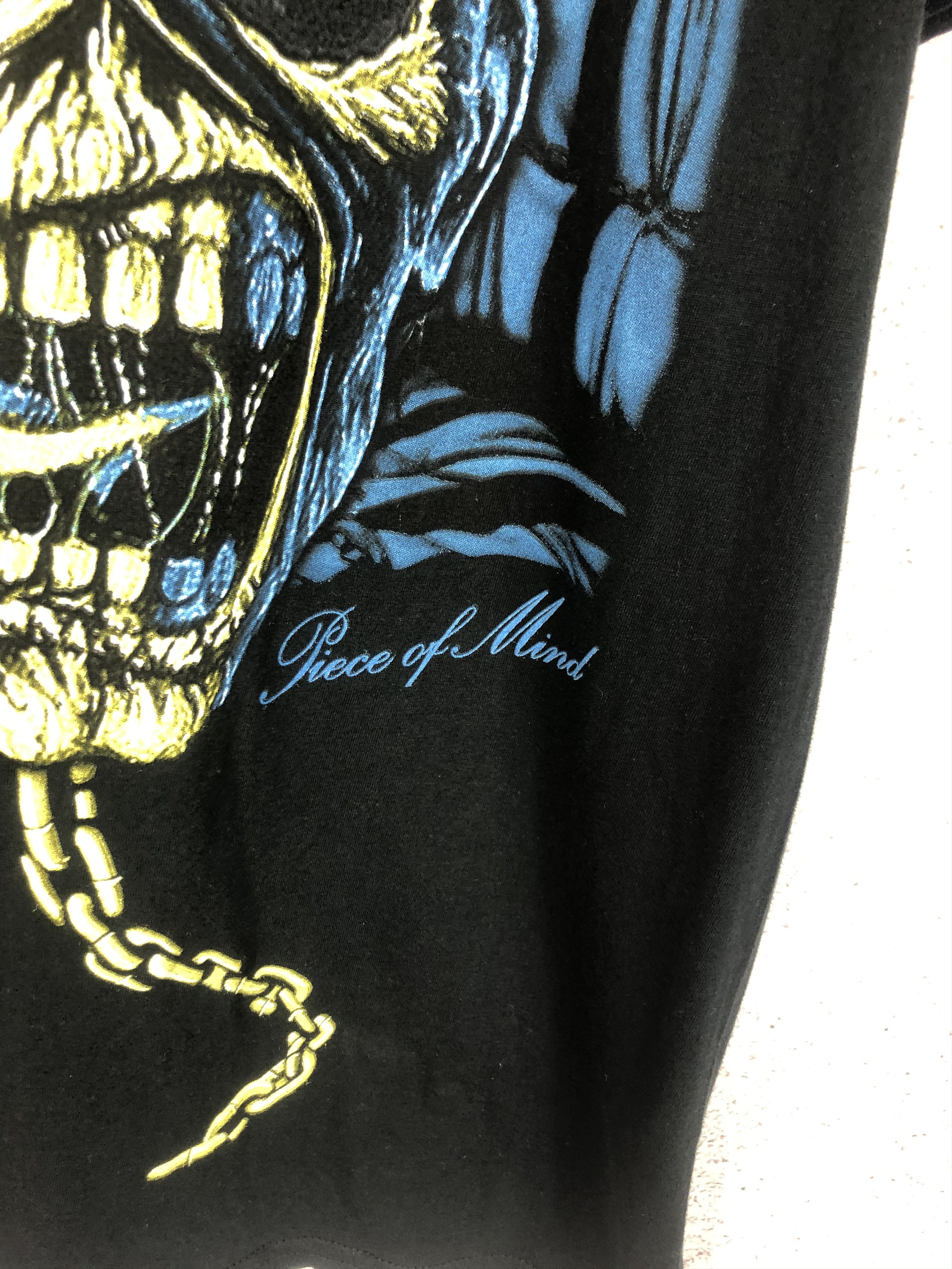Band Tees Iron Maiden Pice of Mind Band Tee Rock T-Shirt Size US M / EU 48-50 / 2 - 5 Thumbnail