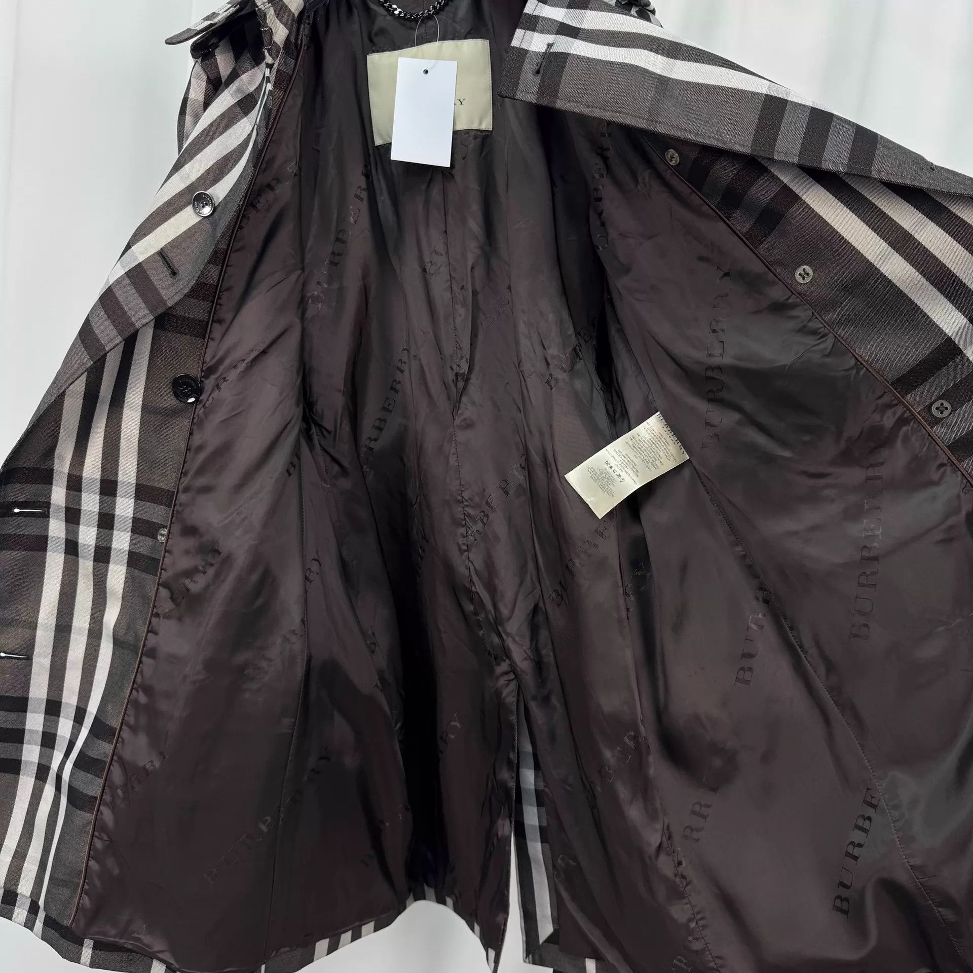 Burberry Women's Burberry Check Lined Trench UK10 New Size M / US 6-8 / IT 42-44 - 5 Thumbnail