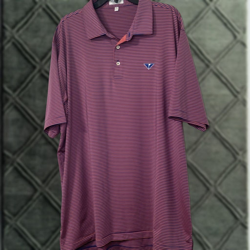 Peter Millar Peter Millar Polo Mens 2XL Summer Comfort Short Embroidered Logo Golf Multicolor Size US XXL / EU 58 / 5 - 1 Thumbnail