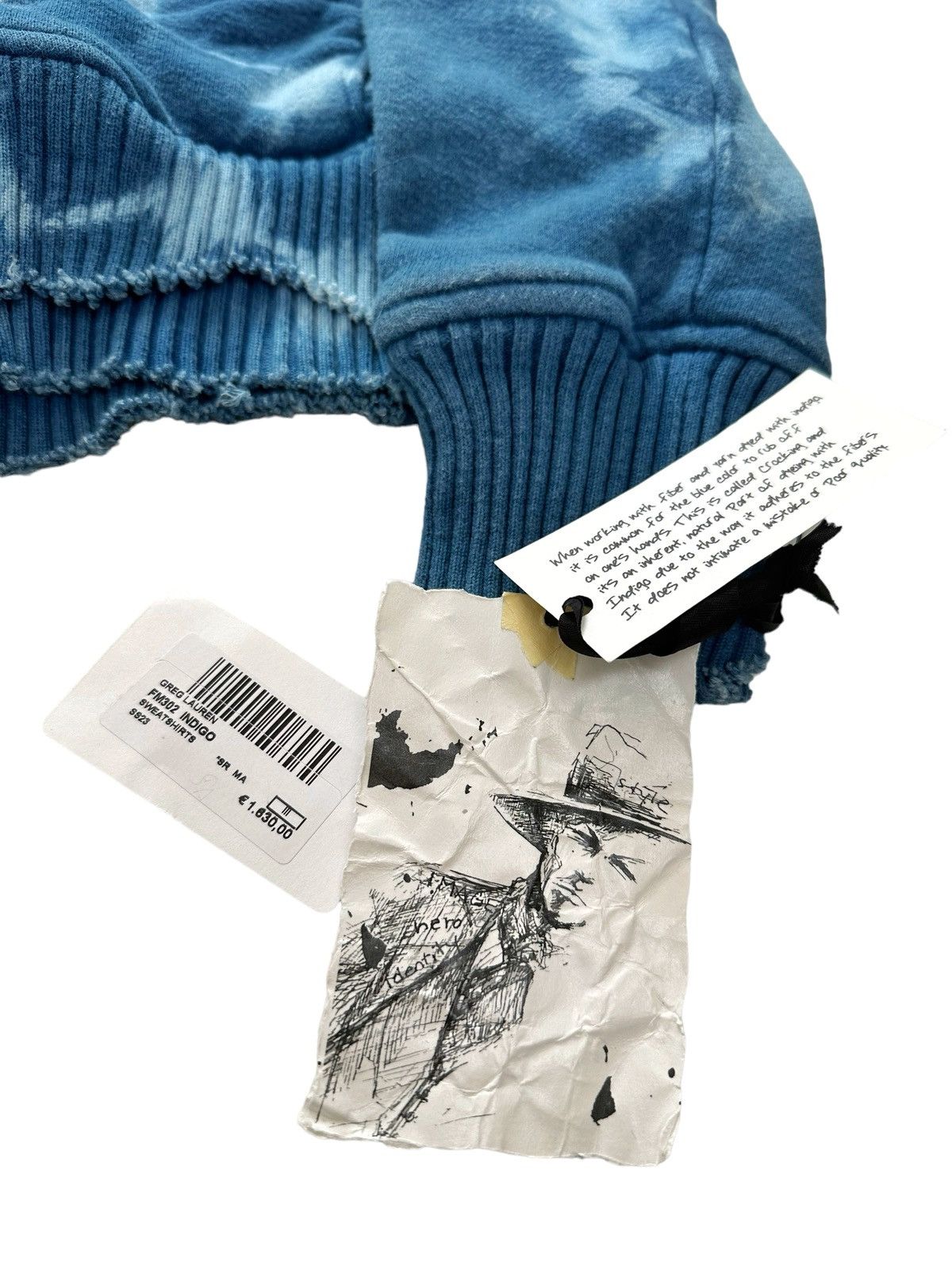 Greg Lauren Sz3 Tie Dye Starburst Fragment Hoodie Size US L / EU 52-54 / 3 - 3 Thumbnail