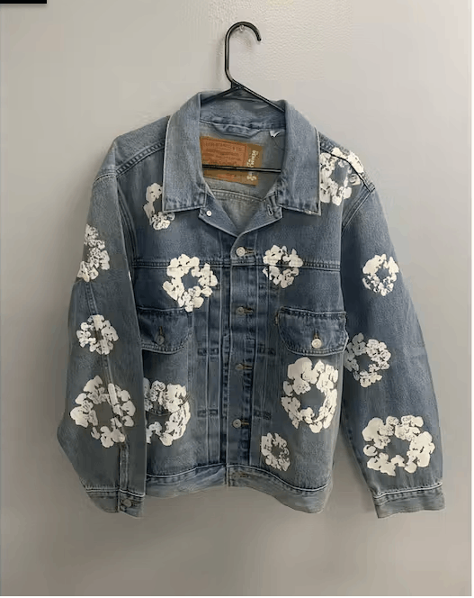 Denim Tears Denim Tears X Levi's All Over Wreath Jacket Type 2 