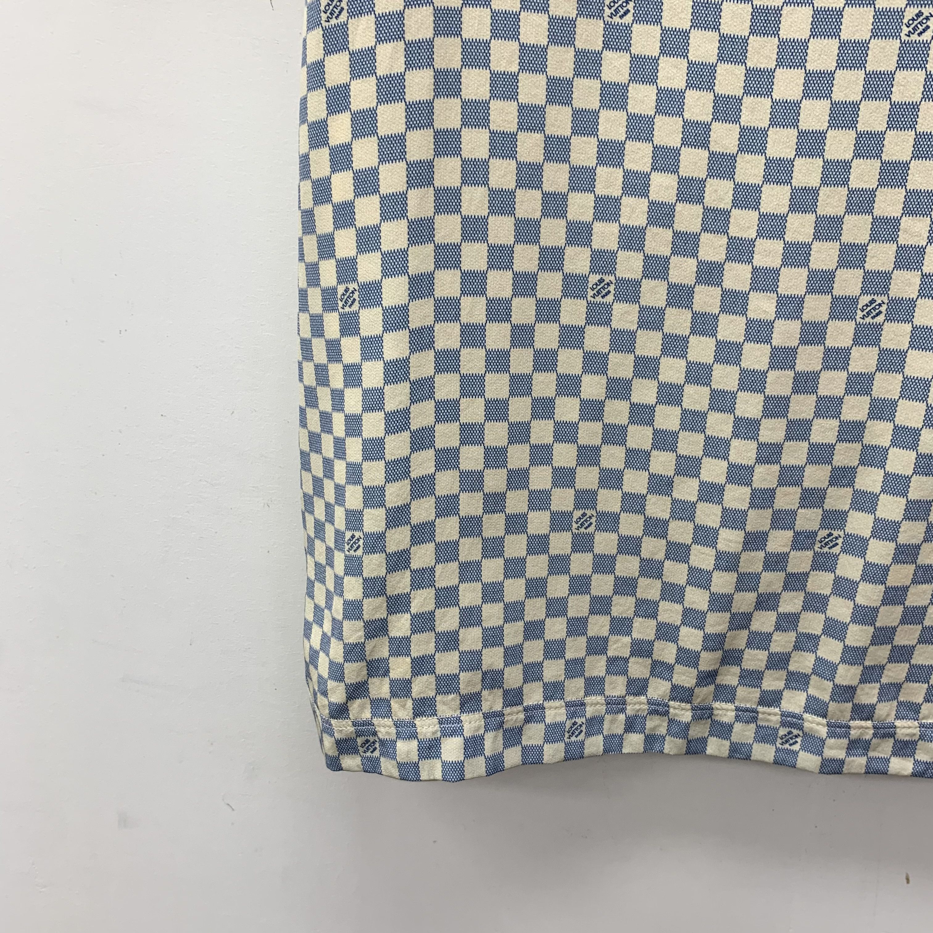 Louis Vuitton Louis Vuitton Colorblock Check Tee (M) Size M / US 6-8 / IT 42-44 - 6 Thumbnail