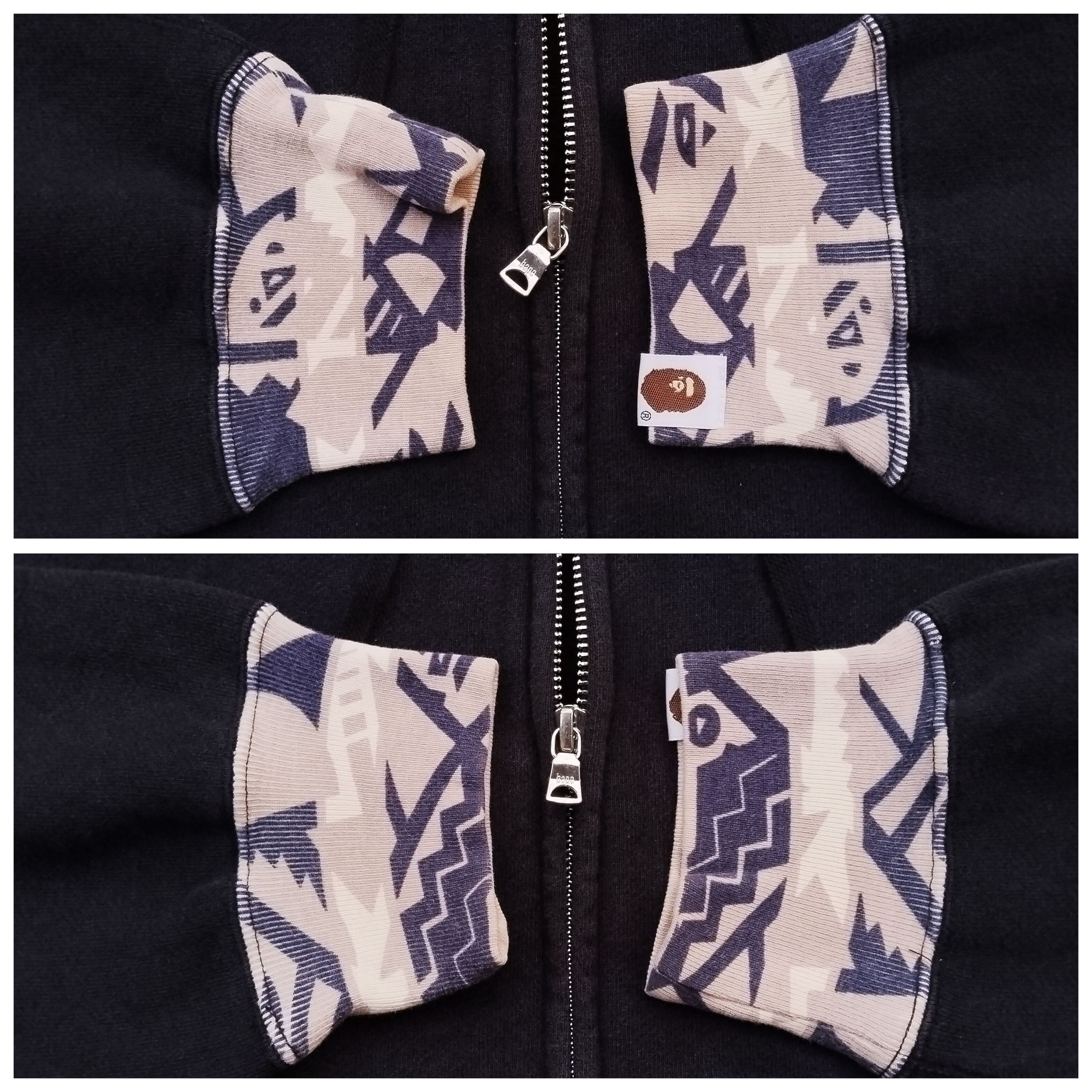 Bape 2011 Bape ABC Deco Stone Wash Full Zip Hoodie Size US XL / EU 56 / 4 - 5 Thumbnail