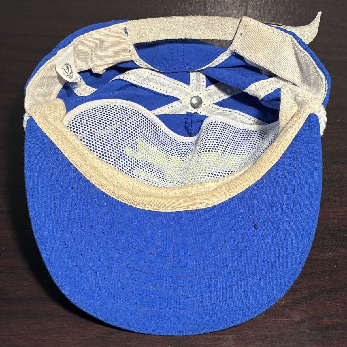 Camel 80s Camel Pro World Class Competition blue baseball hat Size ONE SIZE - 5 Thumbnail