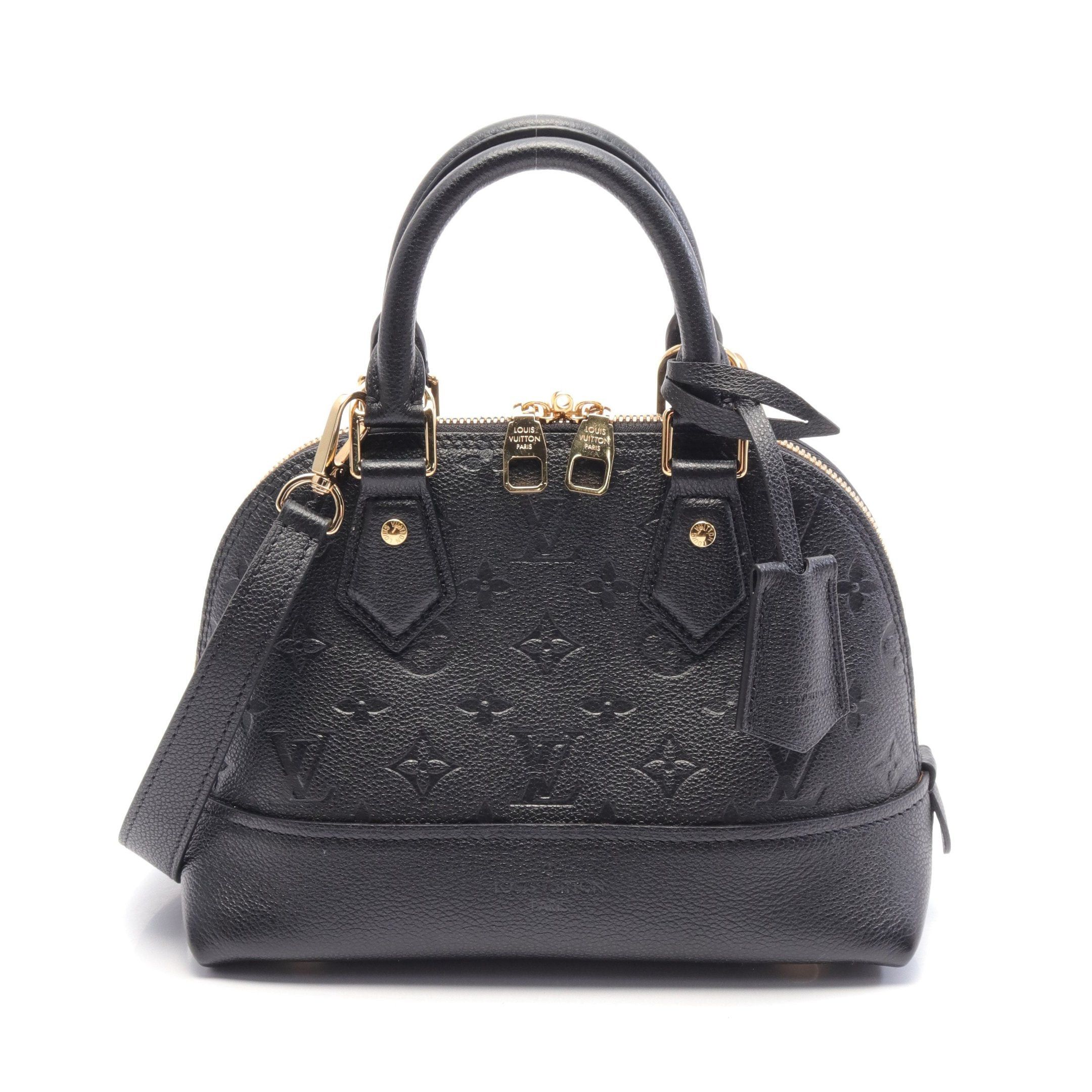 Louis Vuitton Louis Vuitton Neo Alma Bb Monogram Empreinte Noir Handbag Leather Black Size ONE SIZE - 1 Thumbnail