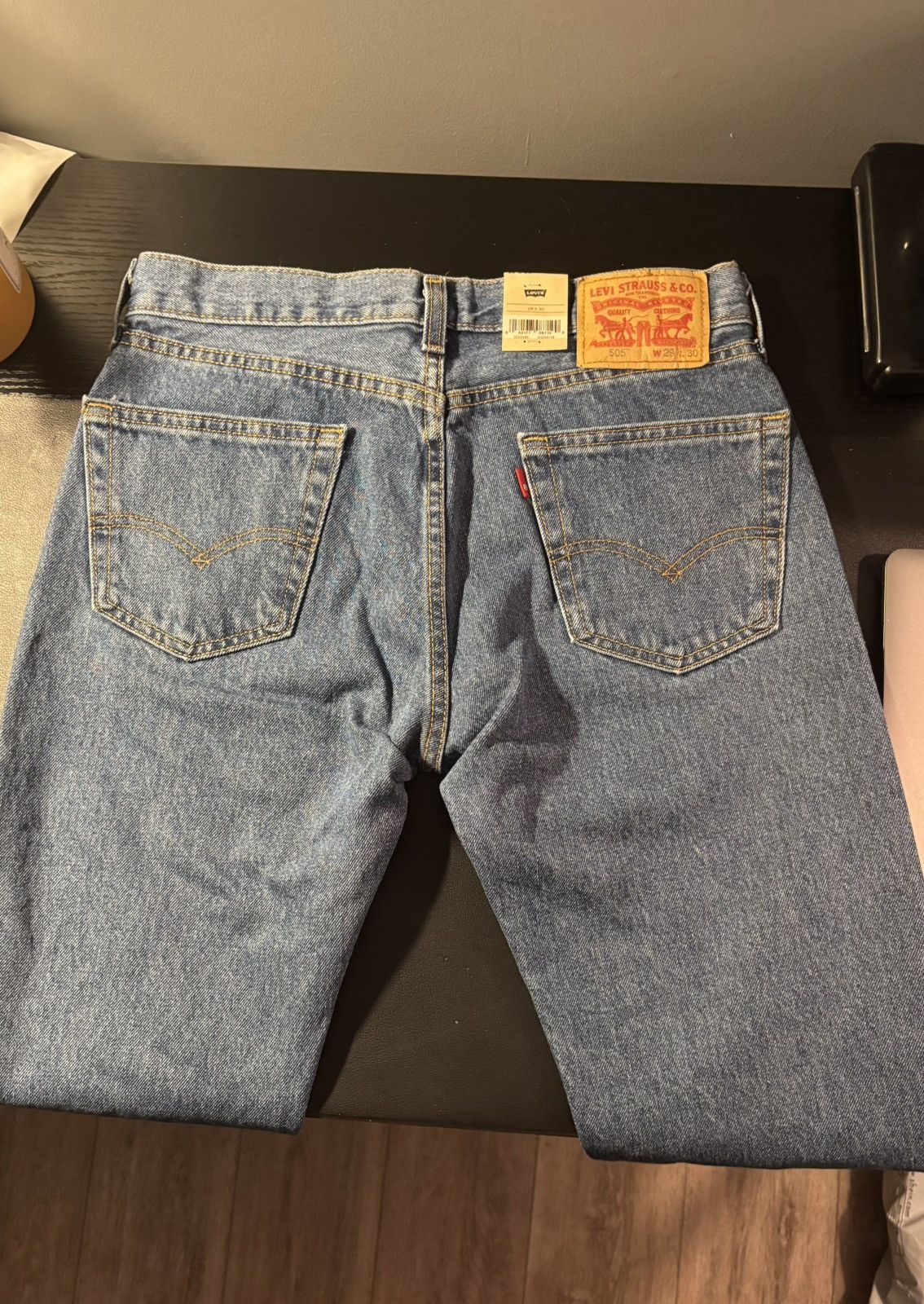 Levi's Levi’s 505 medium stone wash Size US 29 - 3 Thumbnail
