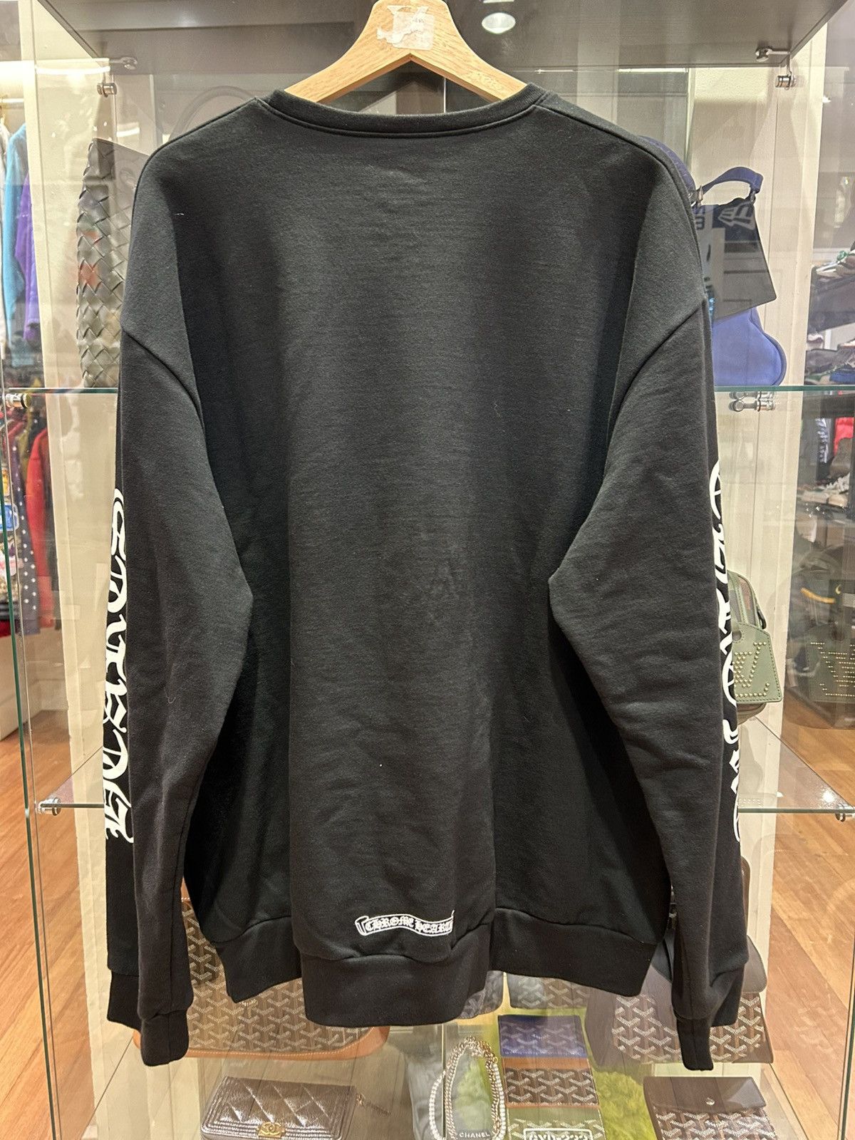 Chrome Hearts Chrome Hearts Neck Logo Crewneck Size US L / EU 52-54 / 3 - 2 Thumbnail
