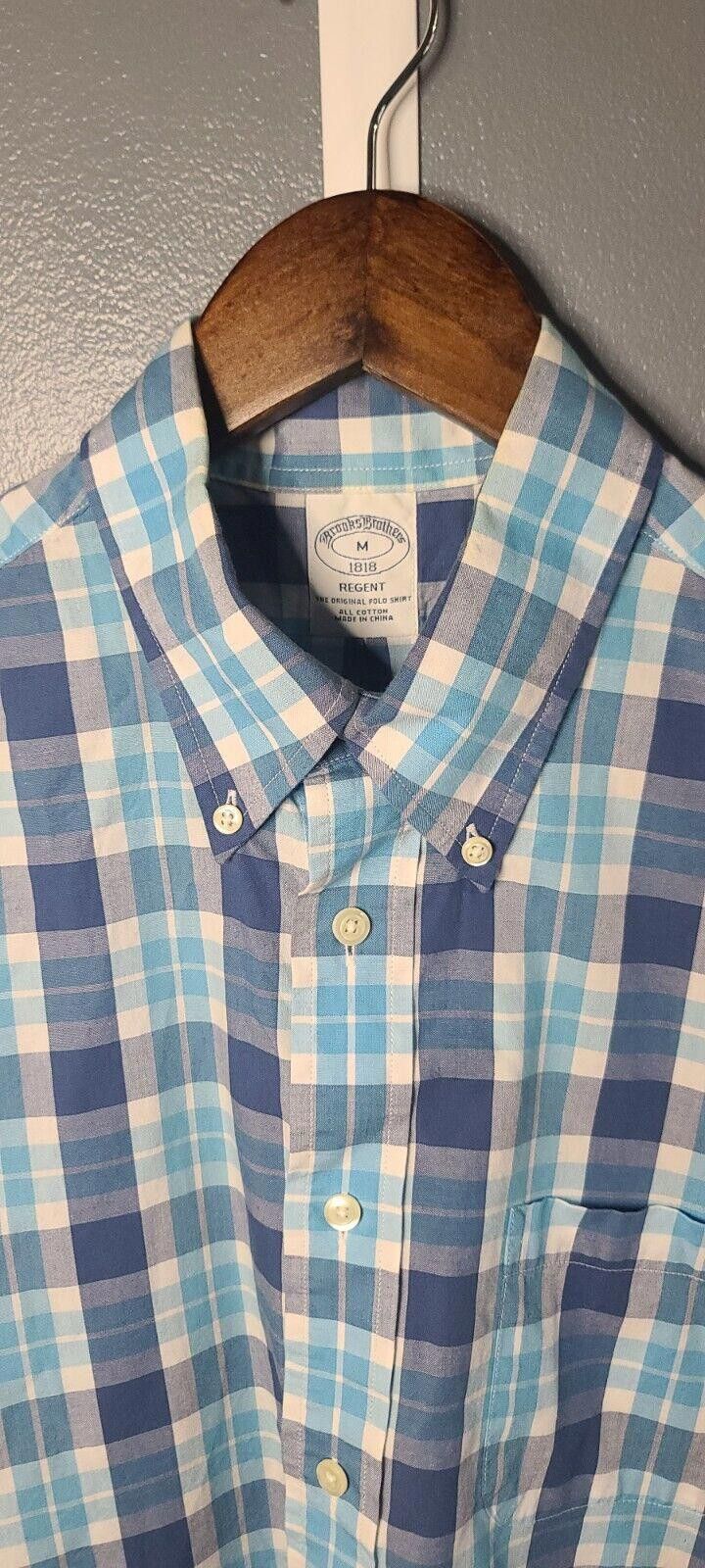 Brooks Brothers Brooks Brothers Regent Shirt Men's Medium Short Sleeve Size US M / EU 48-50 / 2 - 3 Thumbnail