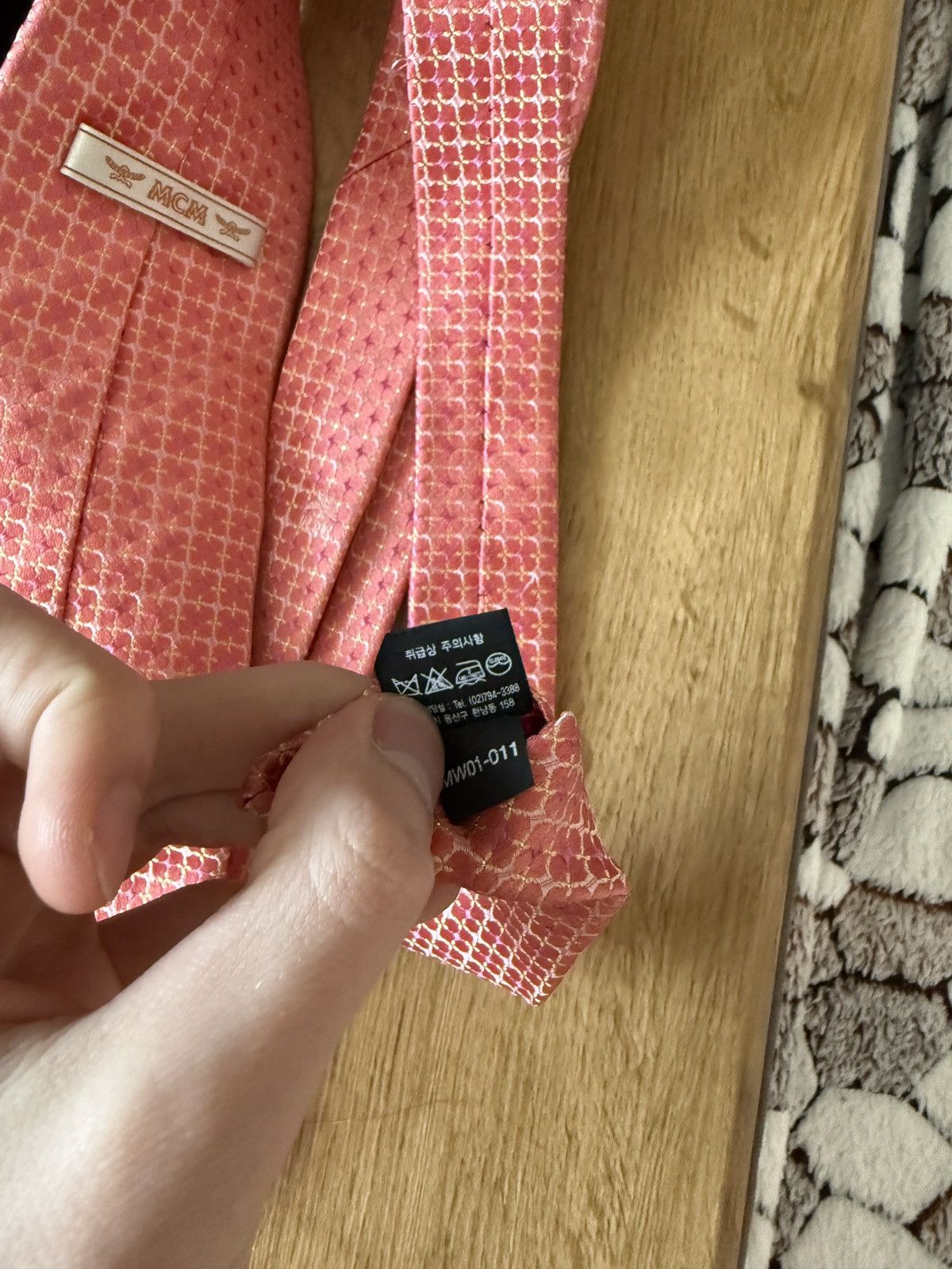MCM Vintage MCM Tie Size ONE SIZE - 8 Thumbnail