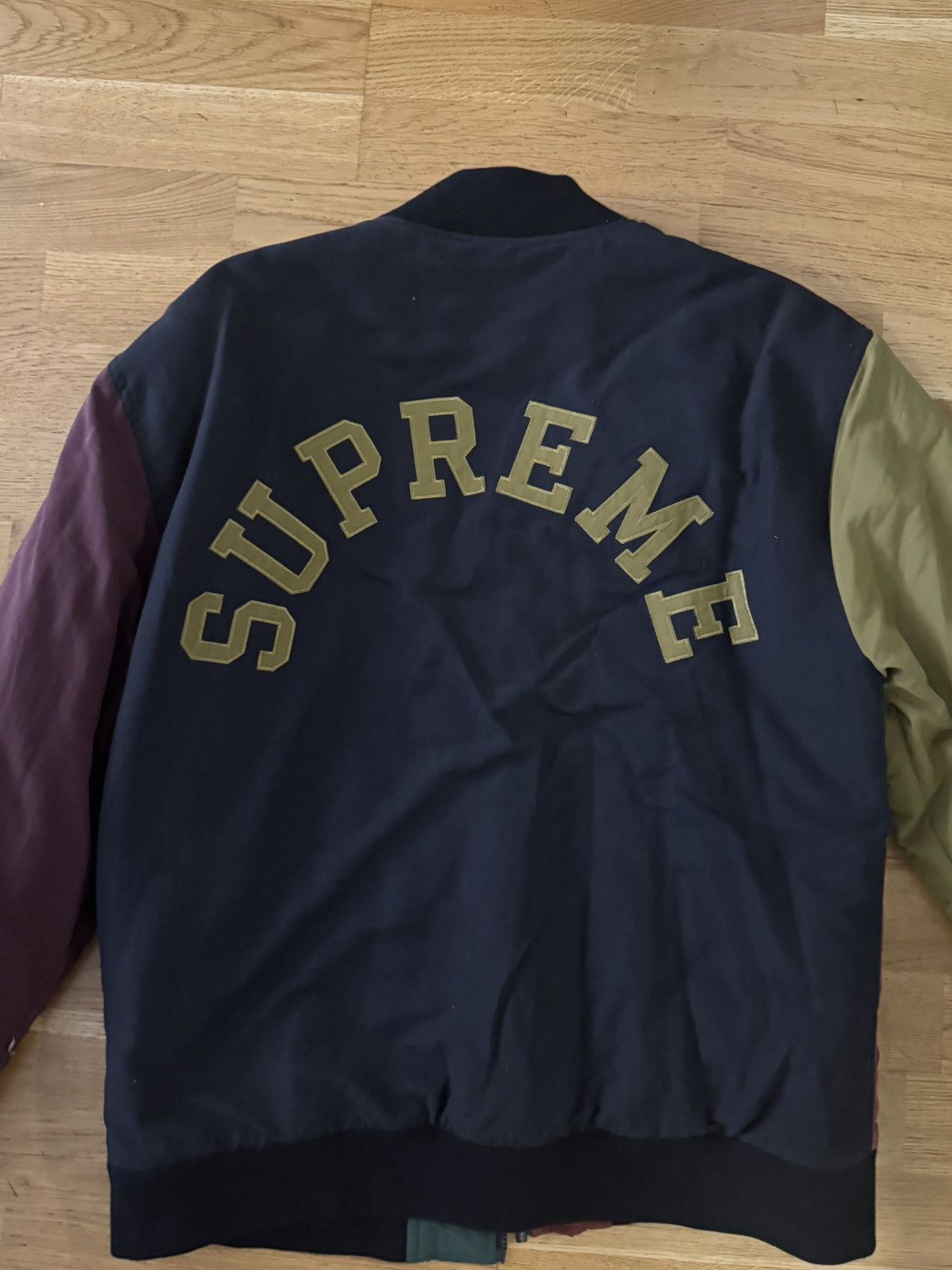 Champion × Supreme Supreme Champion Color Blocked Jacket - Size Medium Like New Size US M / EU 48-50 / 2 - 2 Thumbnail