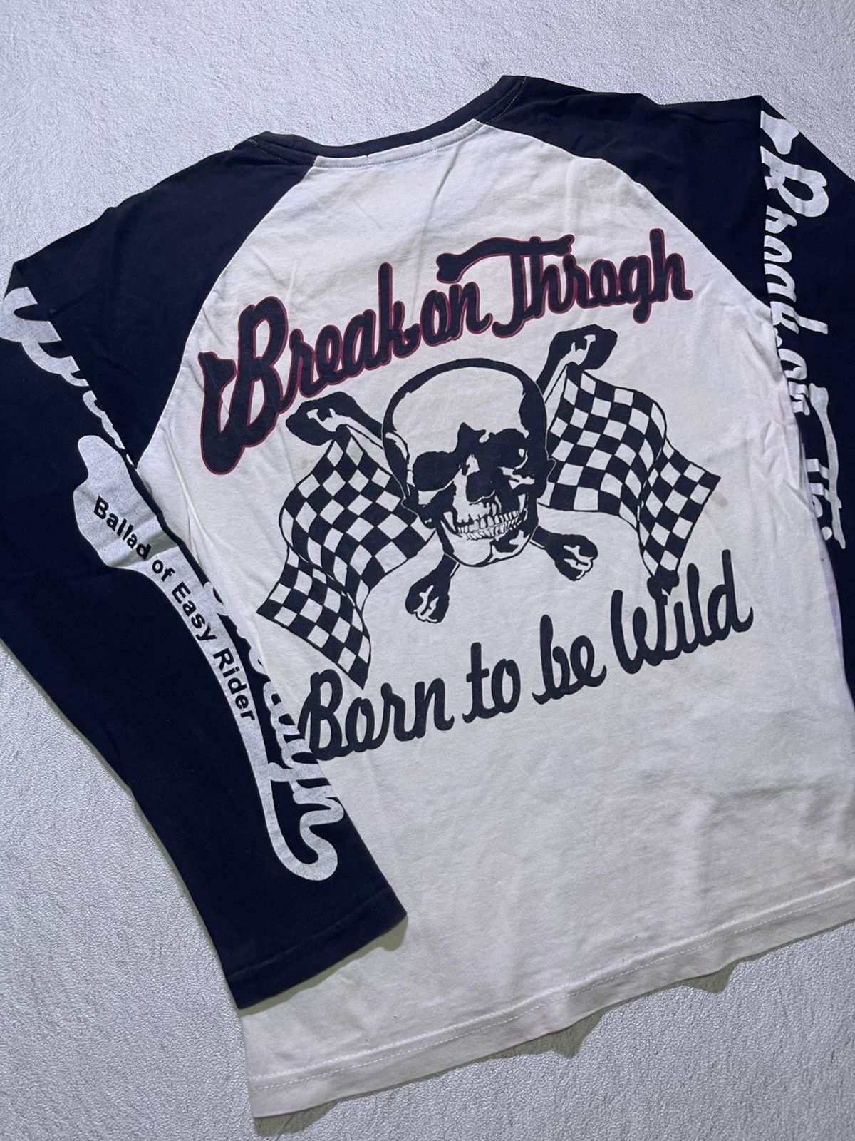Japanese Brand Y2K DELECTIBE STRUCT long sleeve tshirt Size US M / EU 48-50 / 2 - 5 Thumbnail