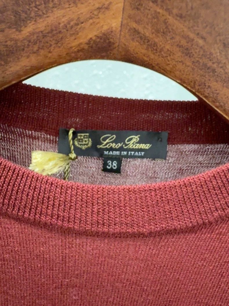 Loro Piana LORO PIANA Round neck knit top Size XS / US 0-2 / IT 36-38 - 3 Thumbnail