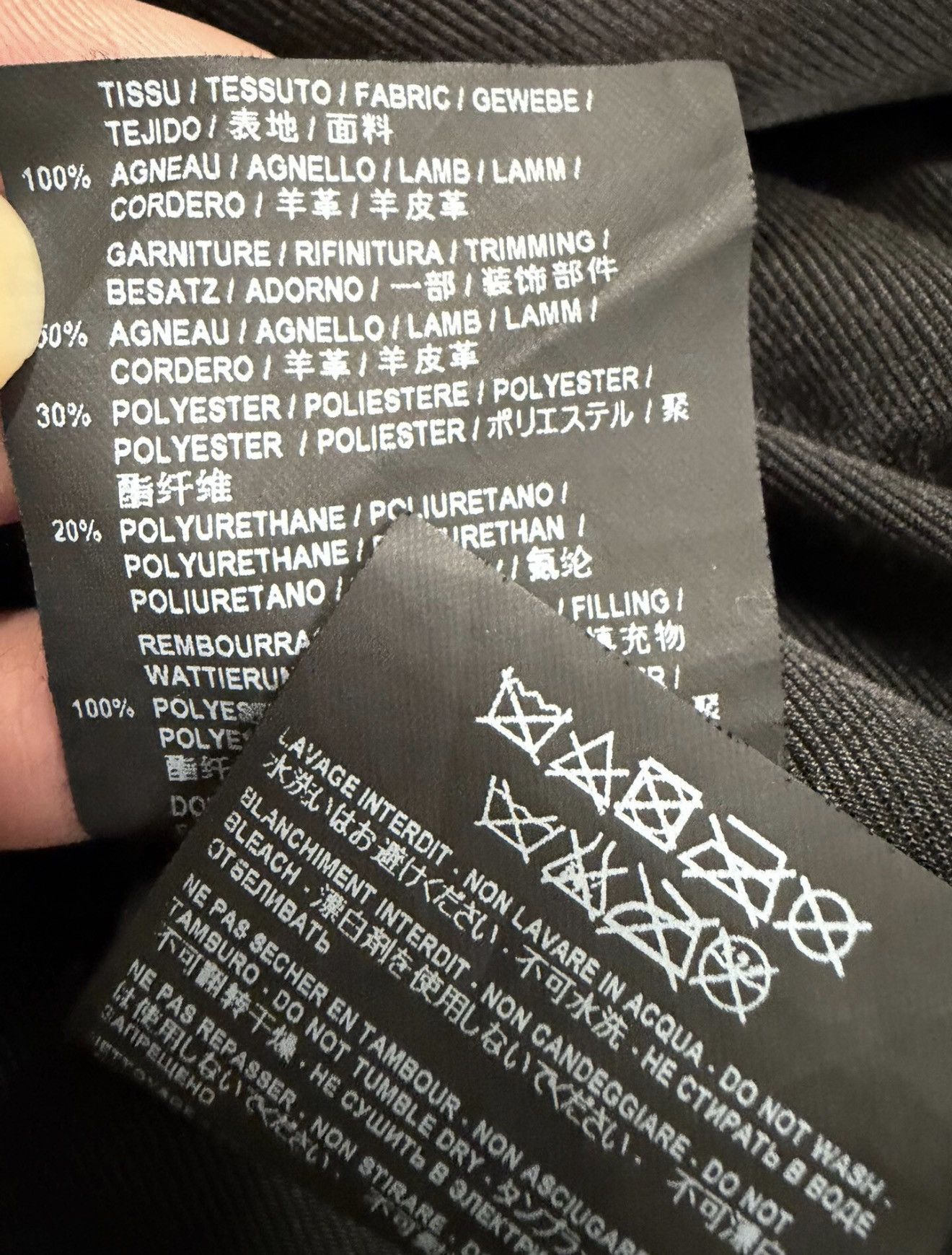 Saint Laurent Paris Saint Laurent Paris 16FW Rainbow Shark Moto Leather Jacket Size US M / EU 48-50 / 2 - 7 Thumbnail