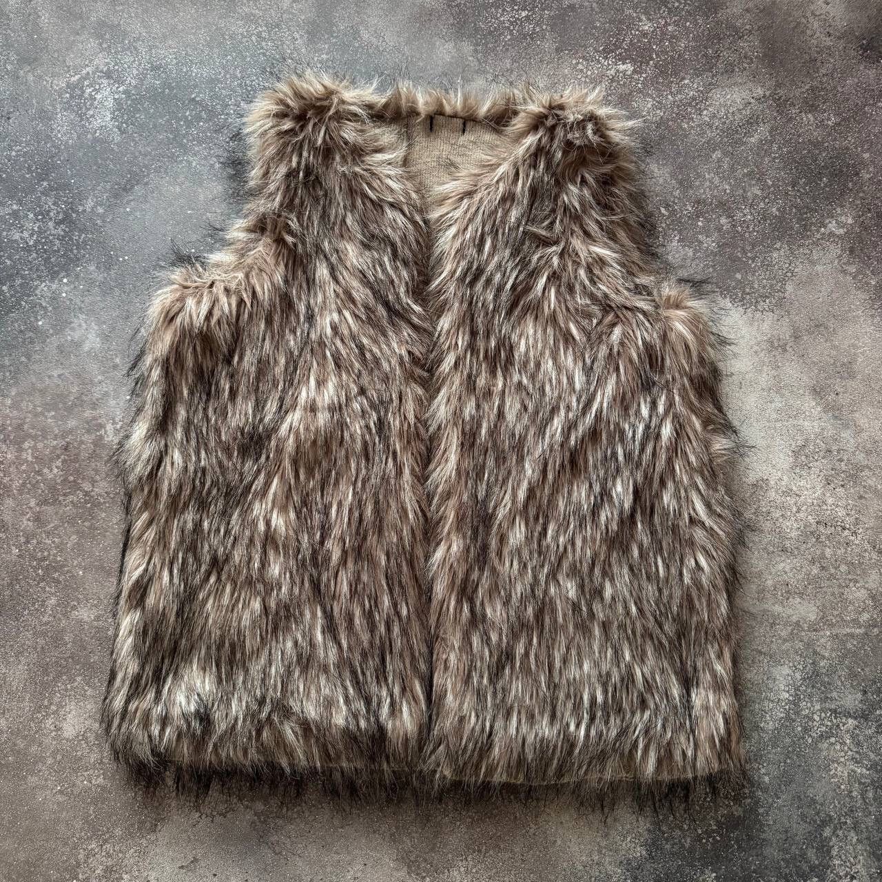 Hysteric Glamour × Japanese Brand × Vintage Amazing 2000’s Aesthetic Vintage Faux Fur Vest Size M / US 6-8 / IT 42-44 - 1 Thumbnail