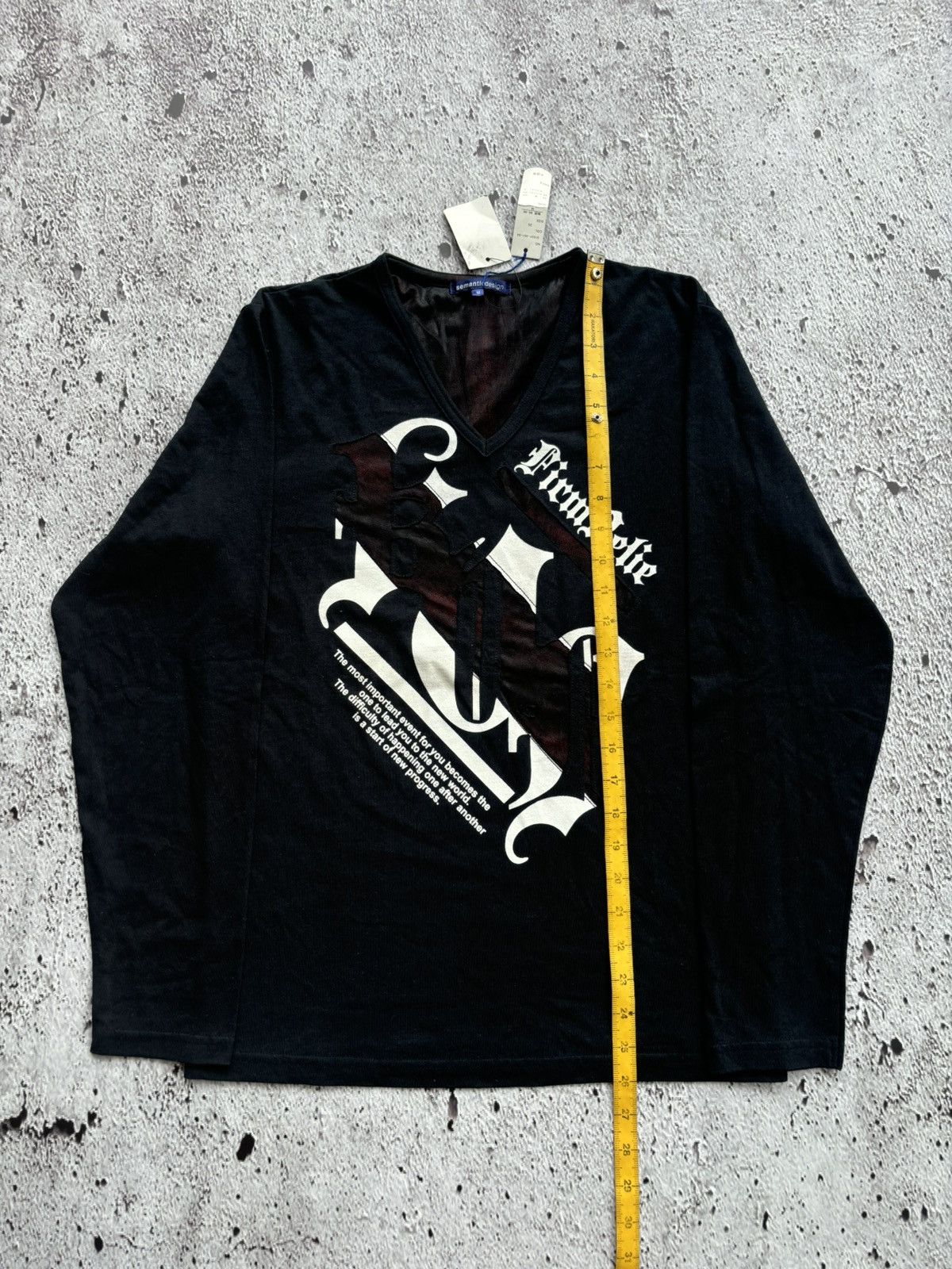 semanticdesign Y2k Semanticdesign Ifsix Punk Style Longsleeve Size US M / EU 48-50 / 2 - 8 Thumbnail