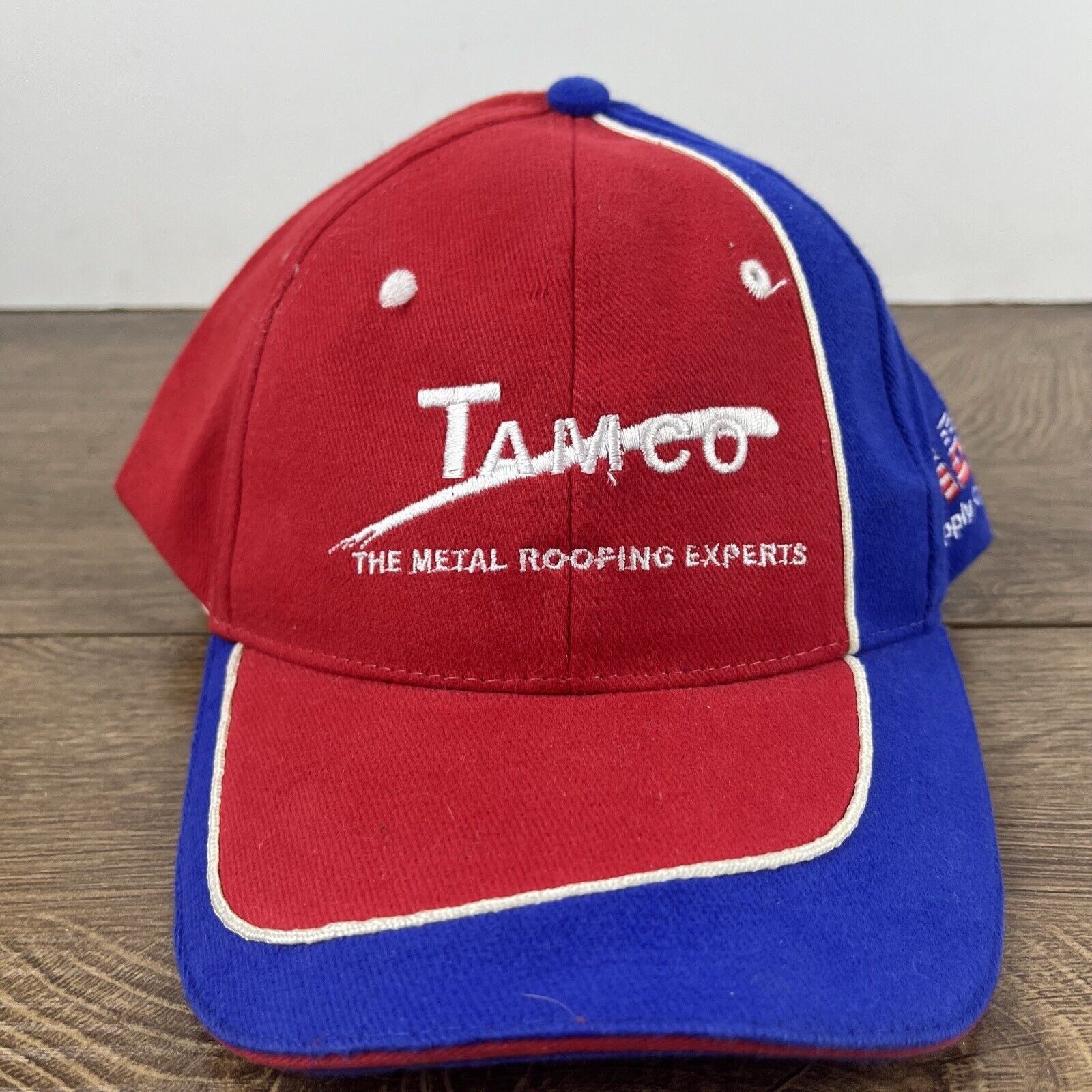 Other TAMCO Hat Tamco Blue Red Adjustable Hat Red Hat Adjustable R Size ONE SIZE - 5 Thumbnail