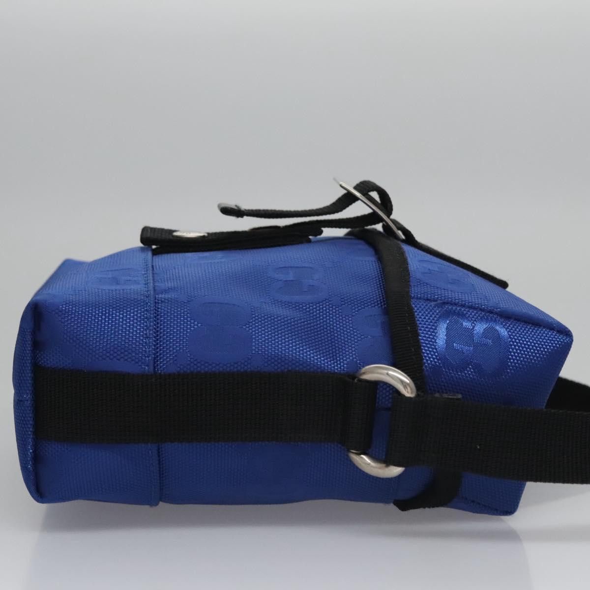 Gucci GUCCI GG Canvas Shoulder Bag Blue Size ONE SIZE - 3 Thumbnail