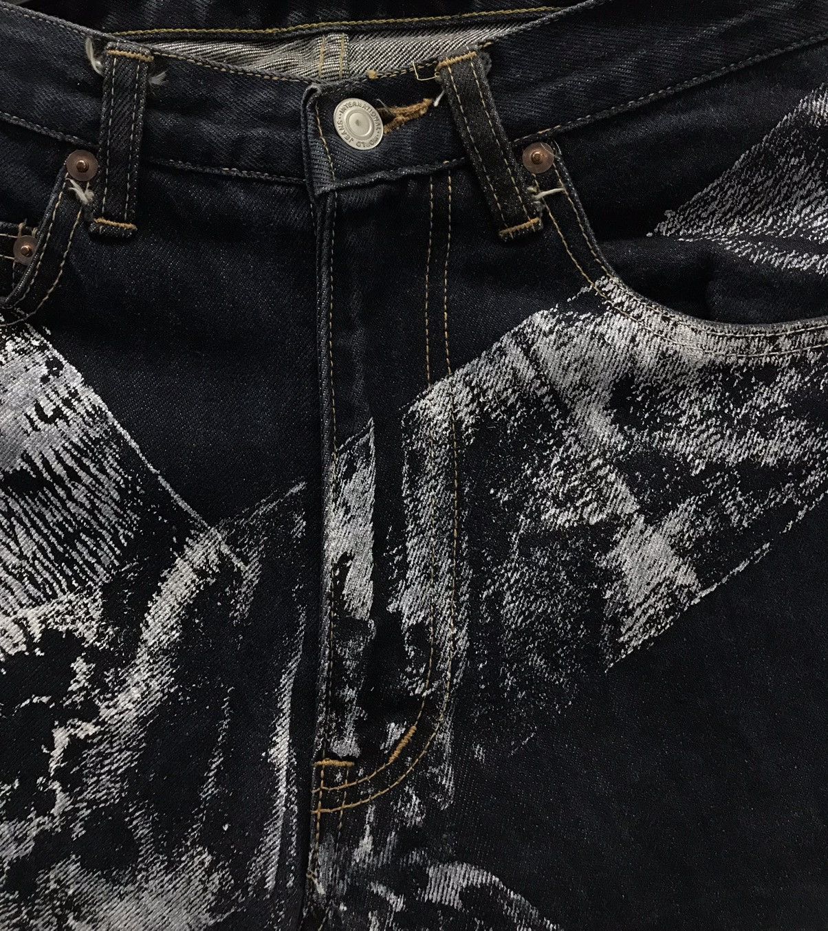 Japanese Brand japanese brand nice design denim jeans Fashion Week Size US 29 - 11 Thumbnail